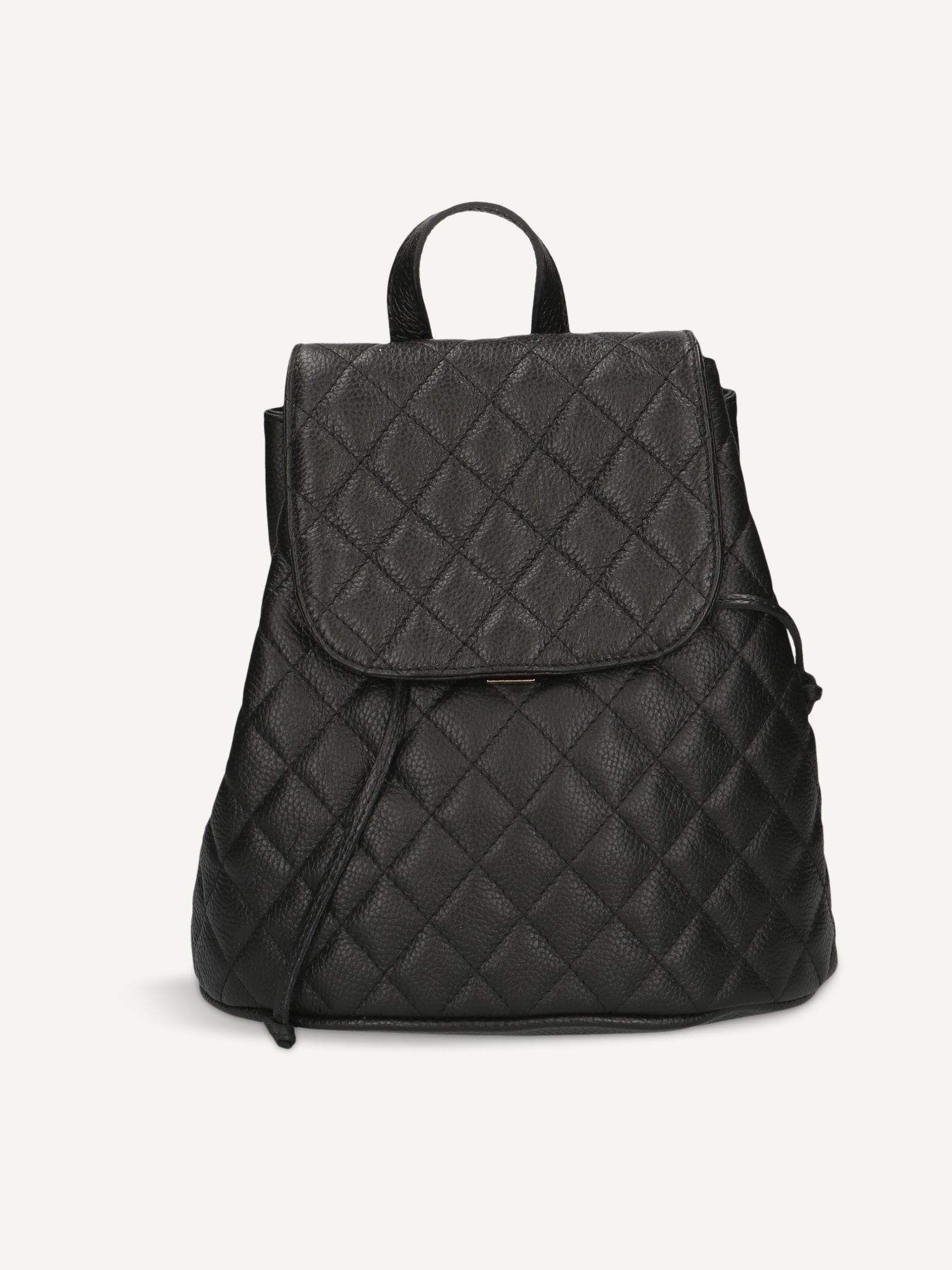 CAPRICE Backpack, black, made of Leather without heel, Size 1