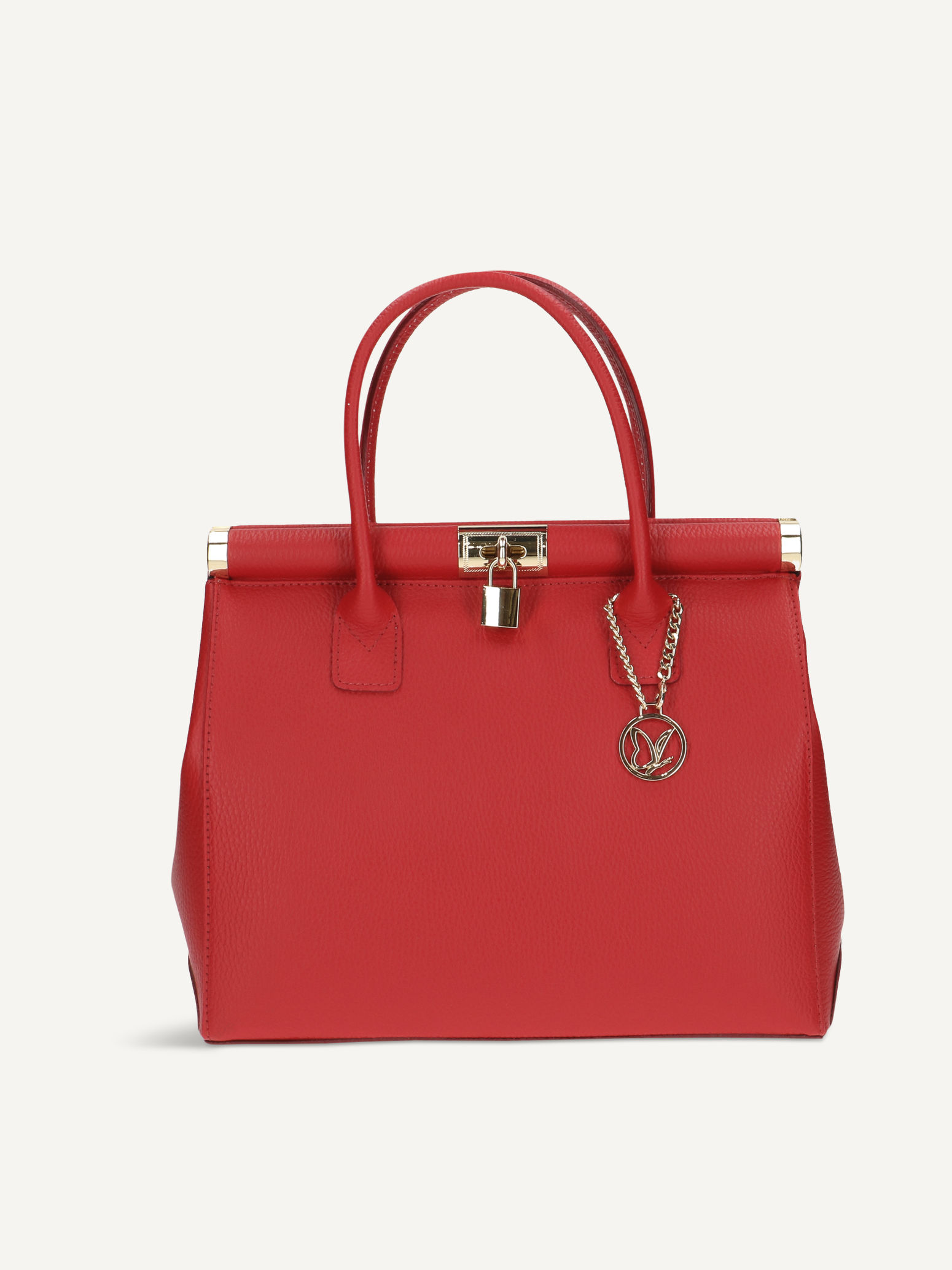 CAPRICE Handbag, red, made of Leather without heel, Size 1