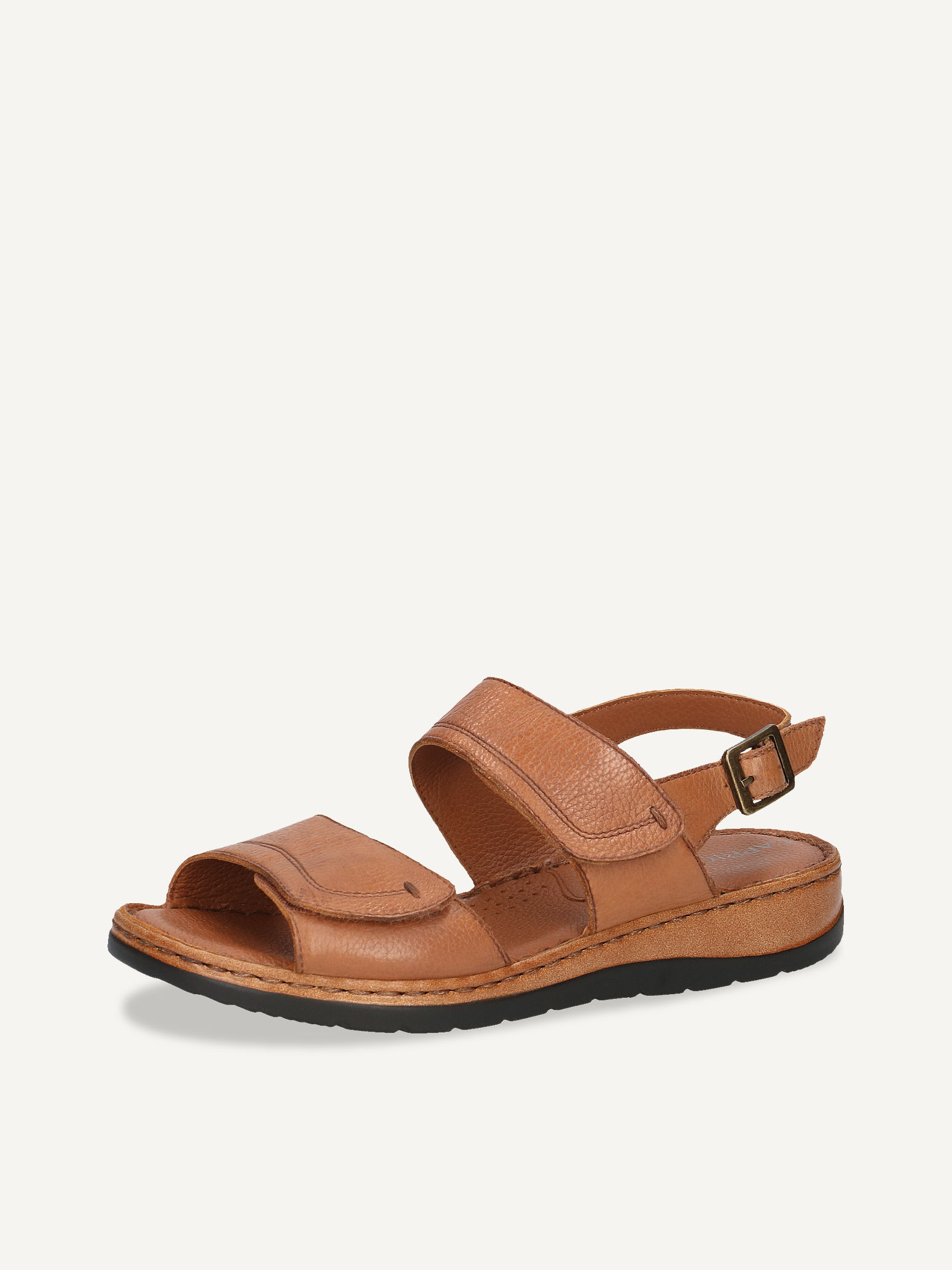 Ledersandalette - braun