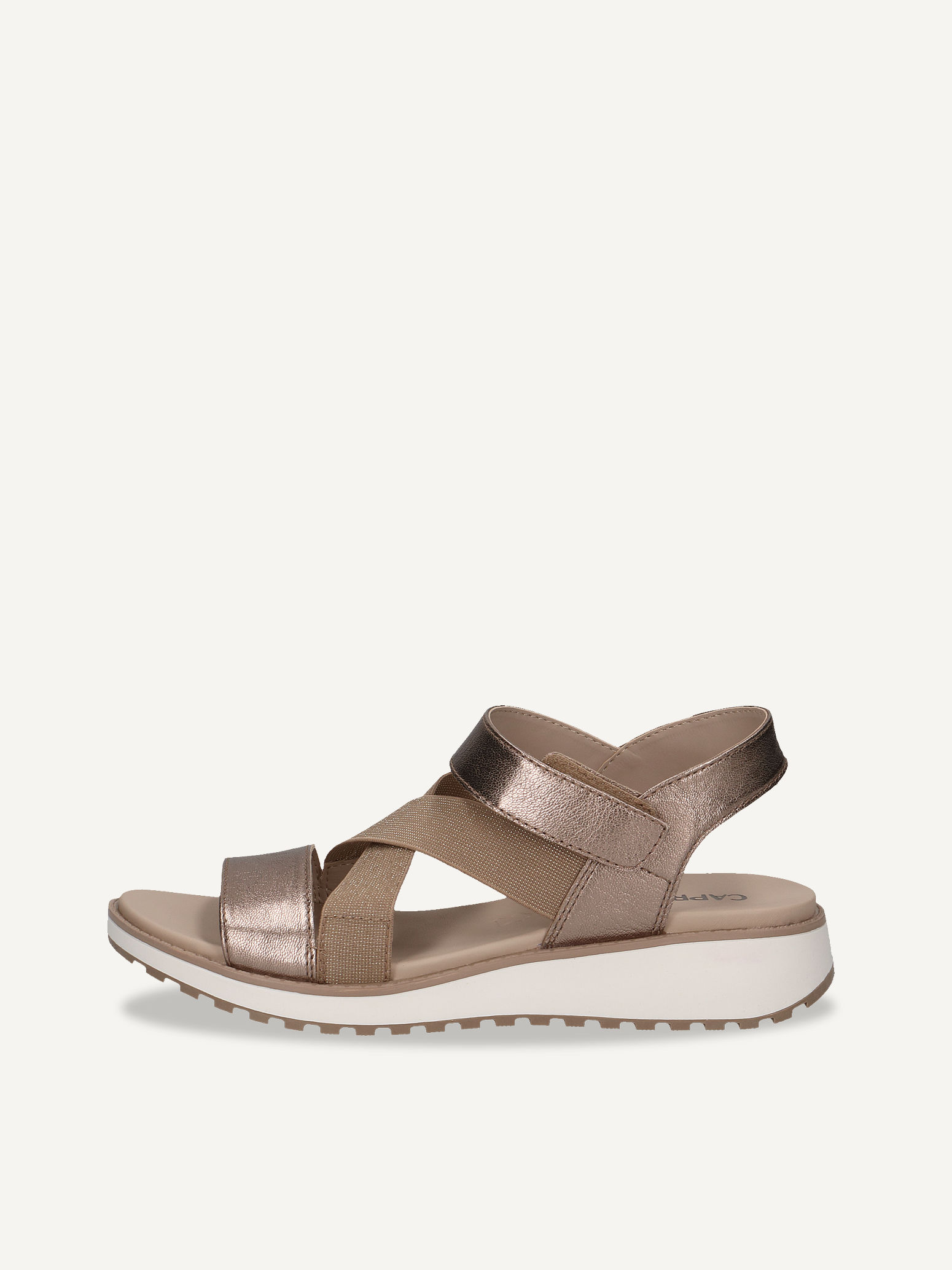 CAPRICE Sandal, , made of Leather with Wedge heel, Size 39