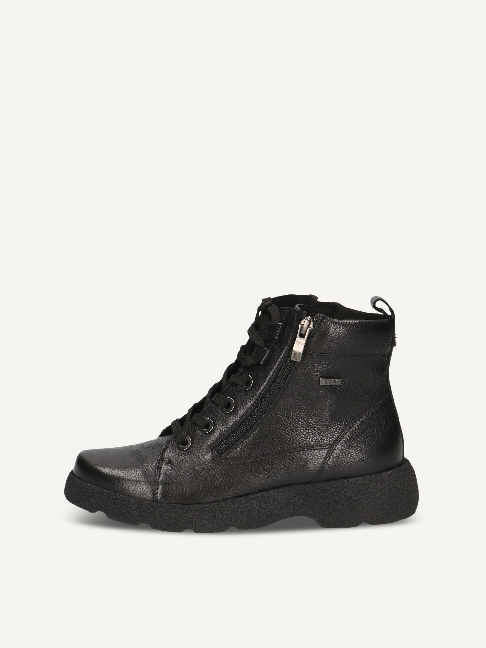 CAPRICE Bootie, , made of Leather with Plateau heel, Size 39