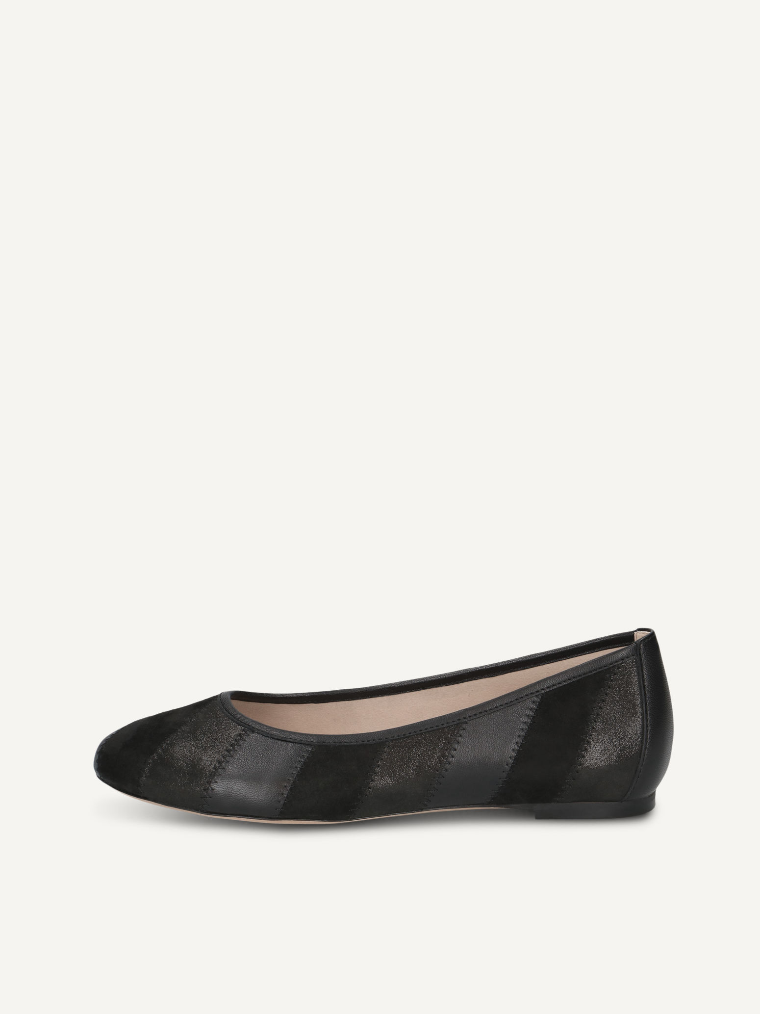 CAPRICE Ballerina, black, made of Leather with Block heel, Size 40.5 — qué bailarinas de mujer se llevan en 2026 y cómo encontrarlas por foto
