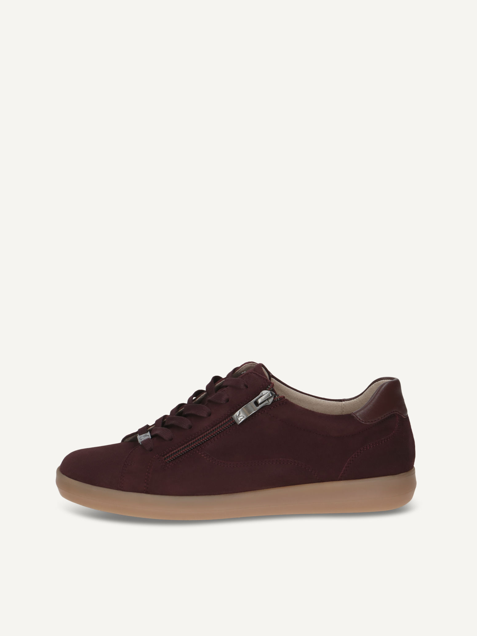 CAPRICE Sneaker, rot, aus Leder , Gr. 37