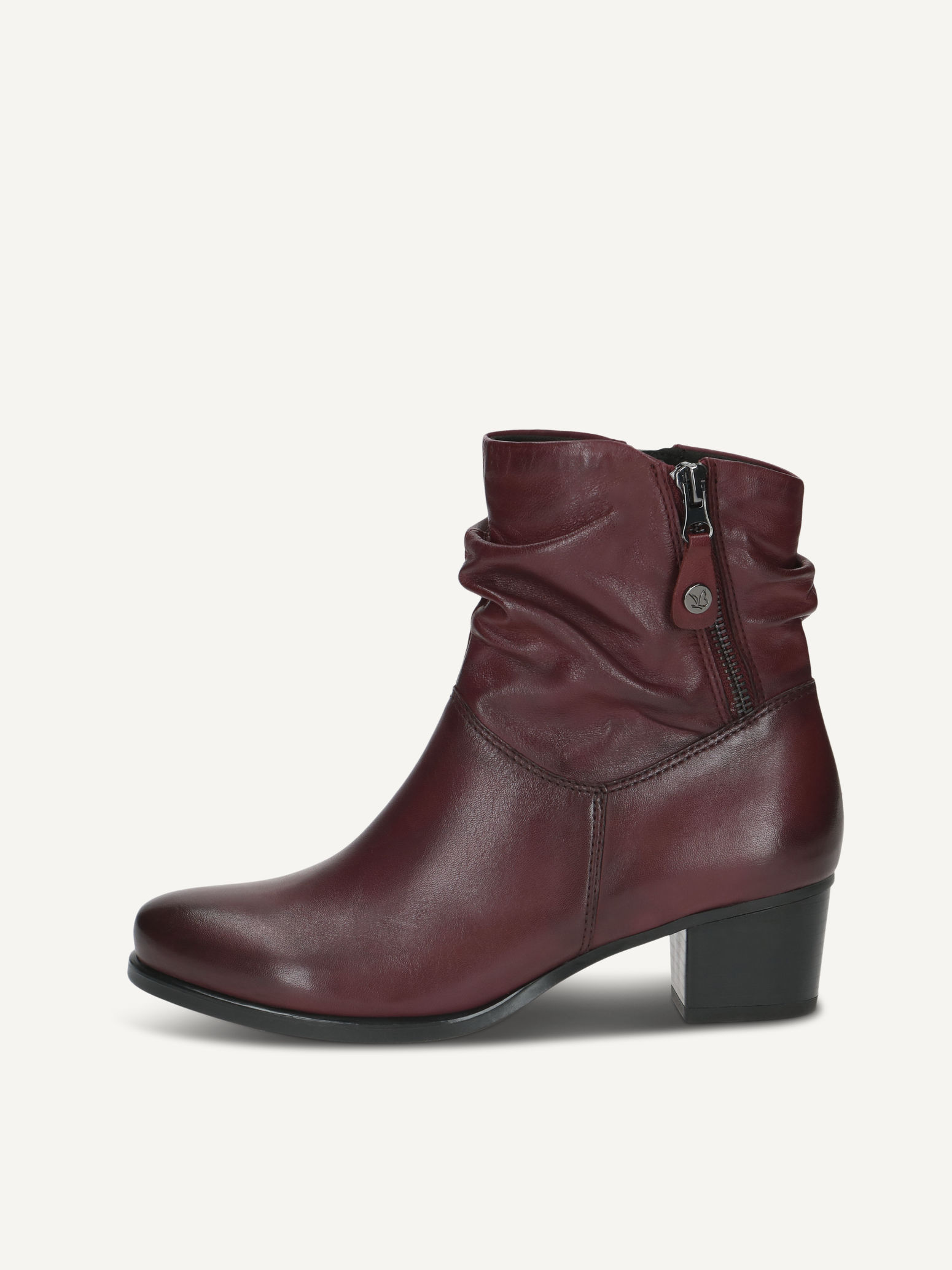 CAPRICE Bootie, , made of Leather with Block heel, Size 40.5