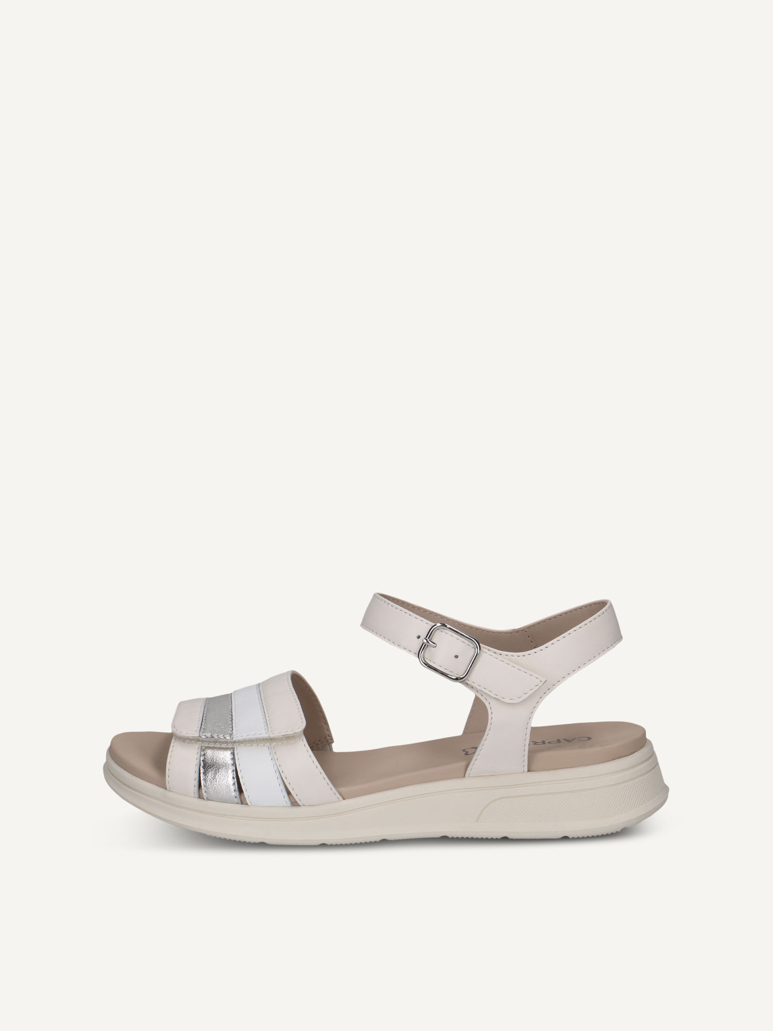 CAPRICE Sandal, , made of Leather without heel, Size 38
