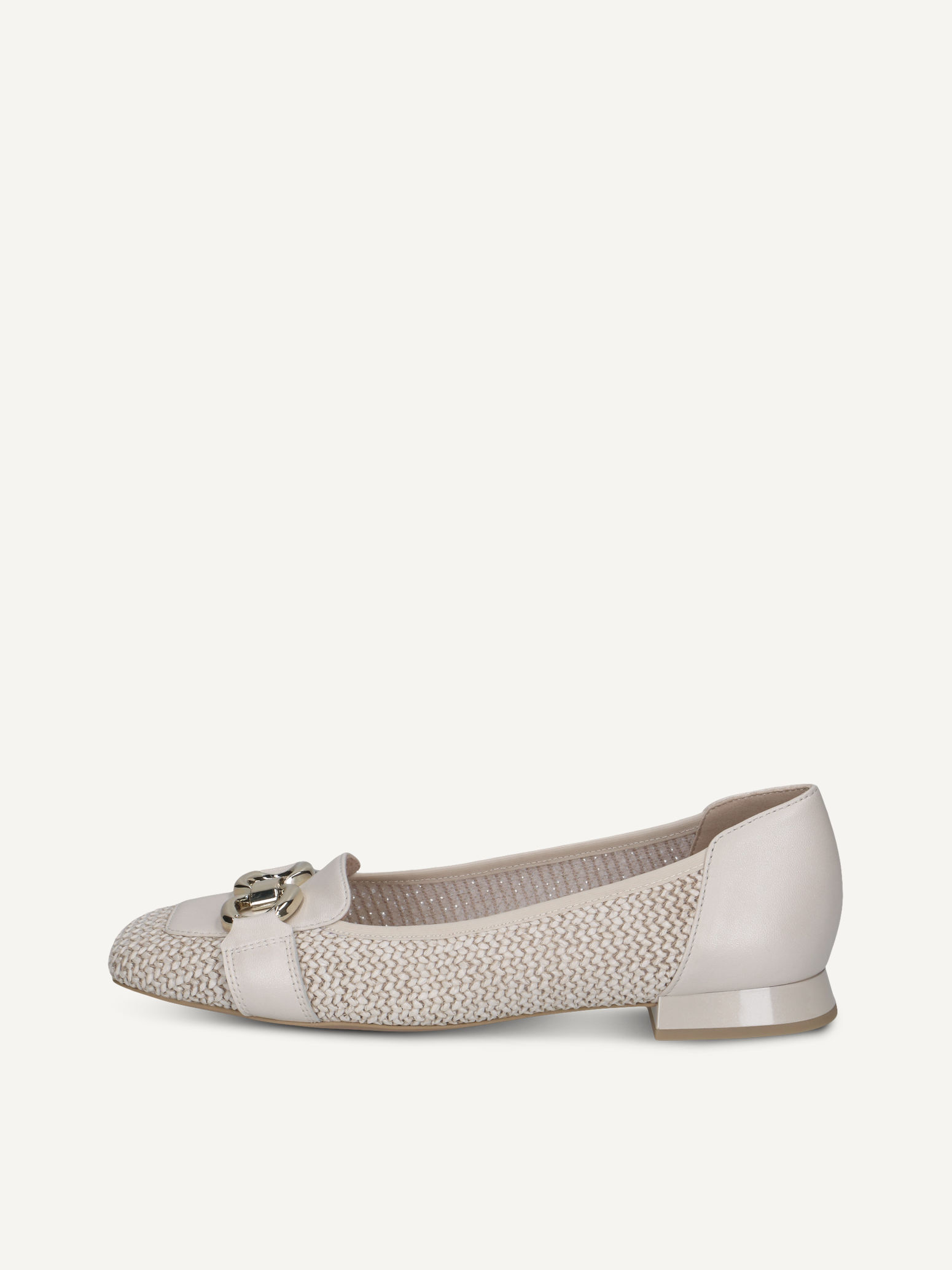 CAPRICE Slipper, , made of Leather and synthetic with Trapeze heel, Size 39
