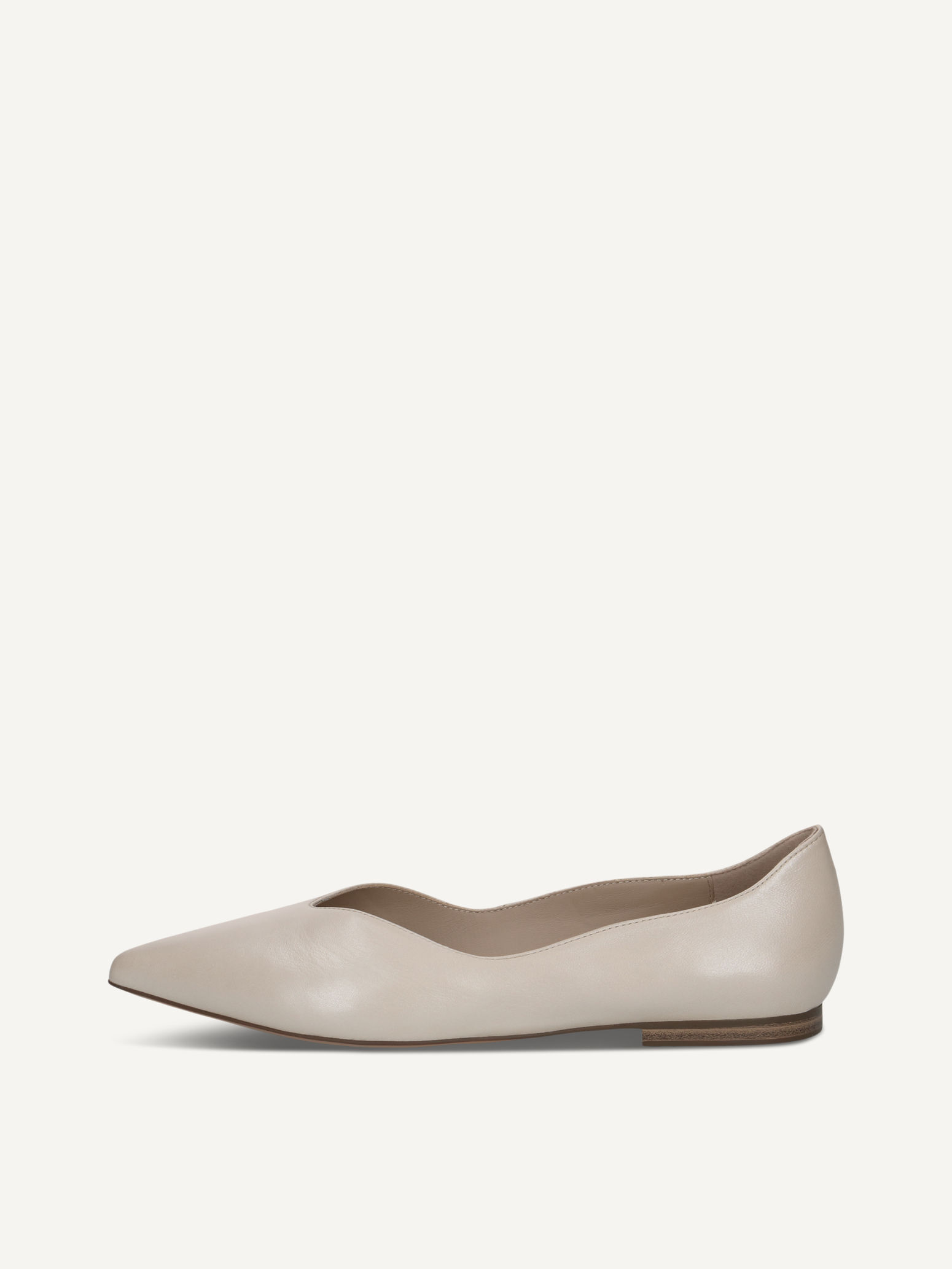 CAPRICE Ballerina, , made of Leather with Block heel, Size 38.5