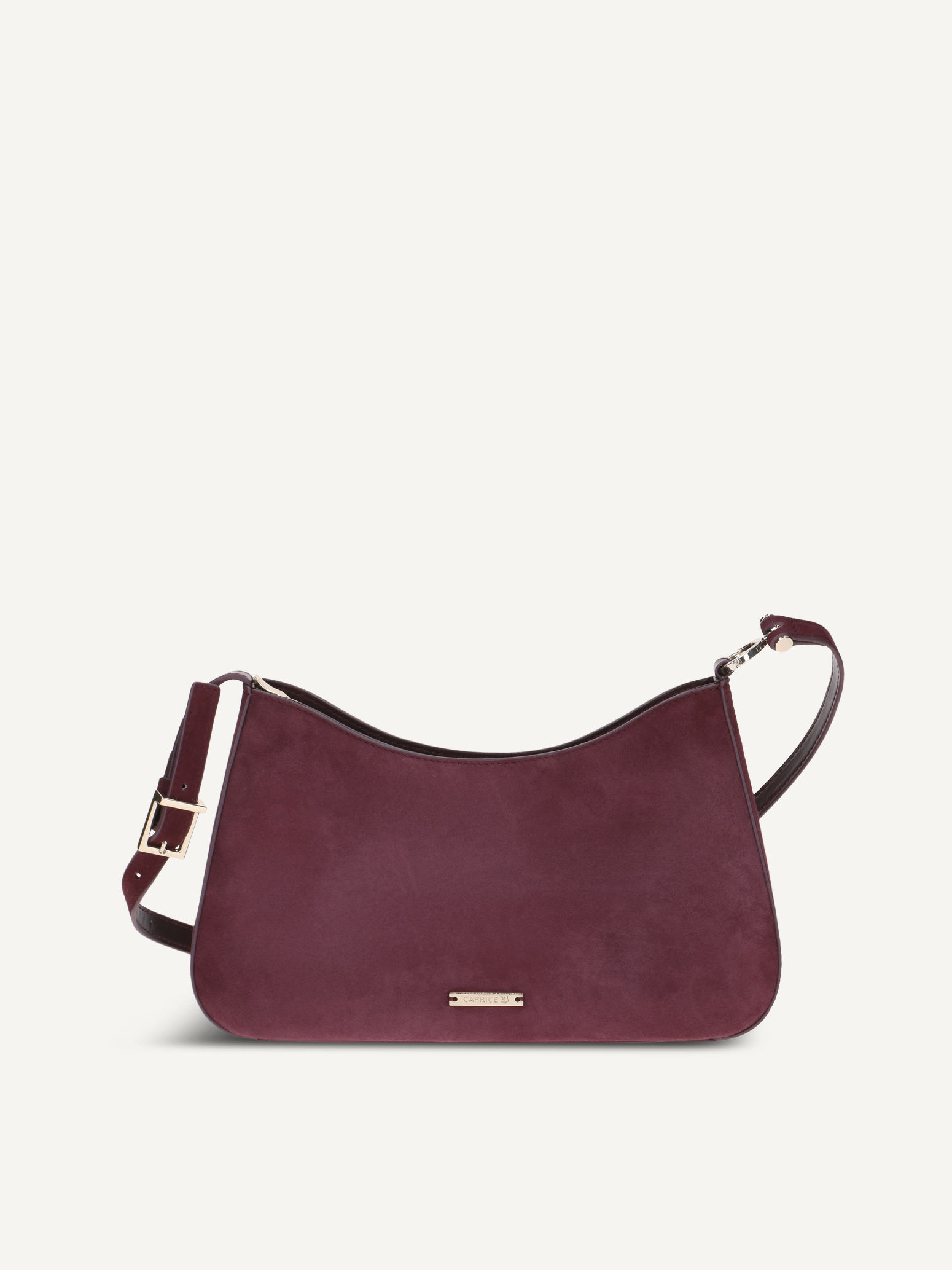 CAPRICE Handbag, red, made of Leather and textile, Size 1