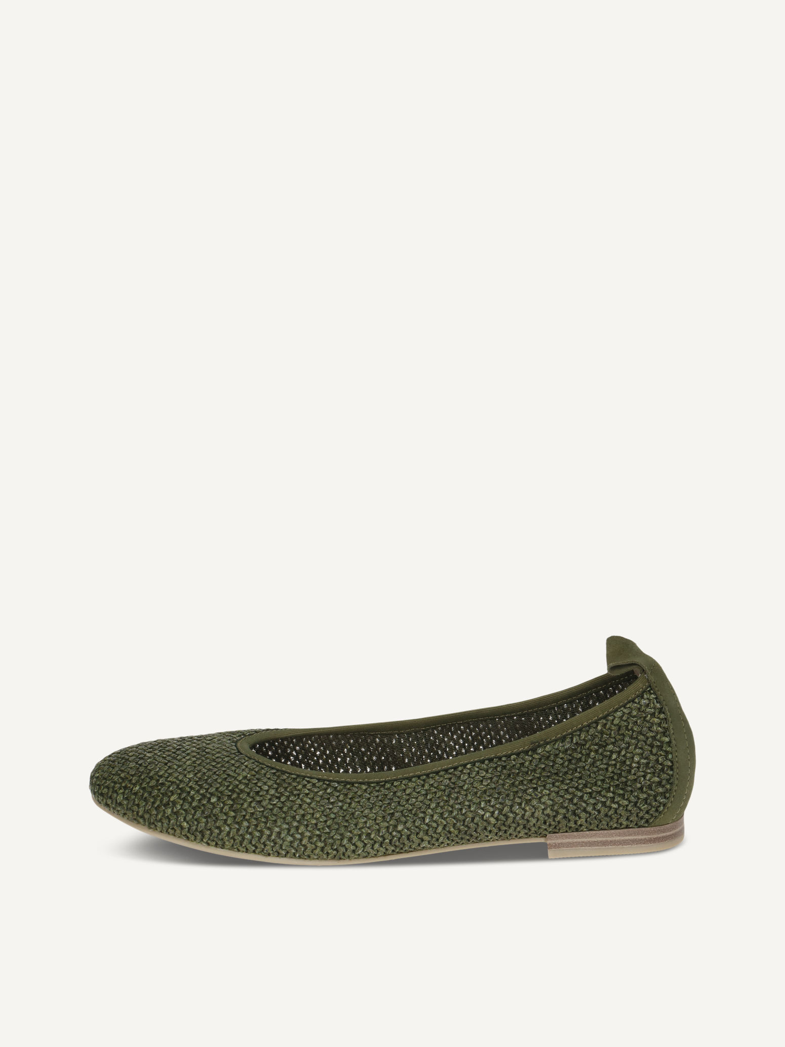 CAPRICE Ballerina, , made of Leather and synthetic with Block heel, Size 42