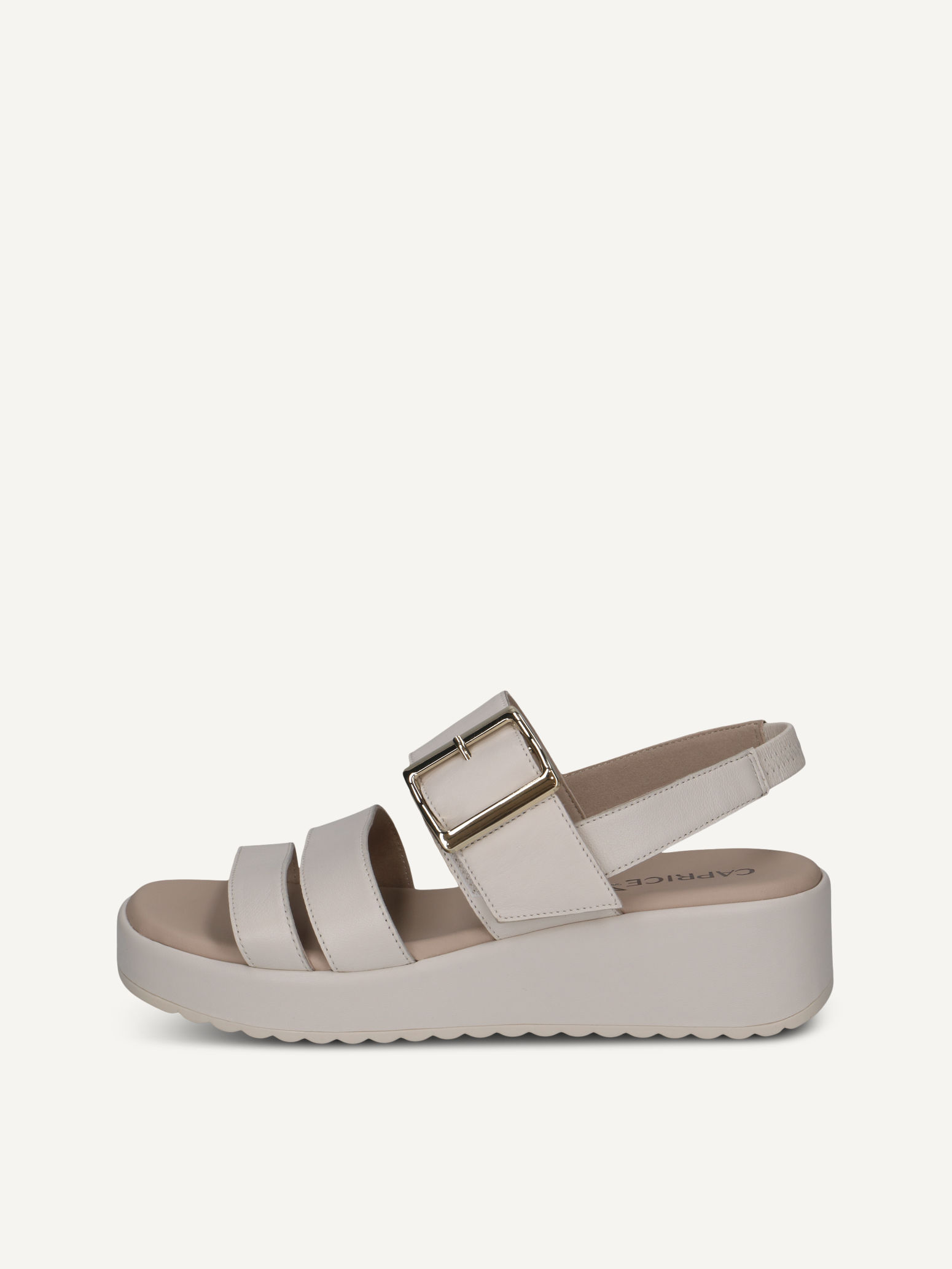 CAPRICE Sandal, , made of Leather with Wedge heel, Size 38
