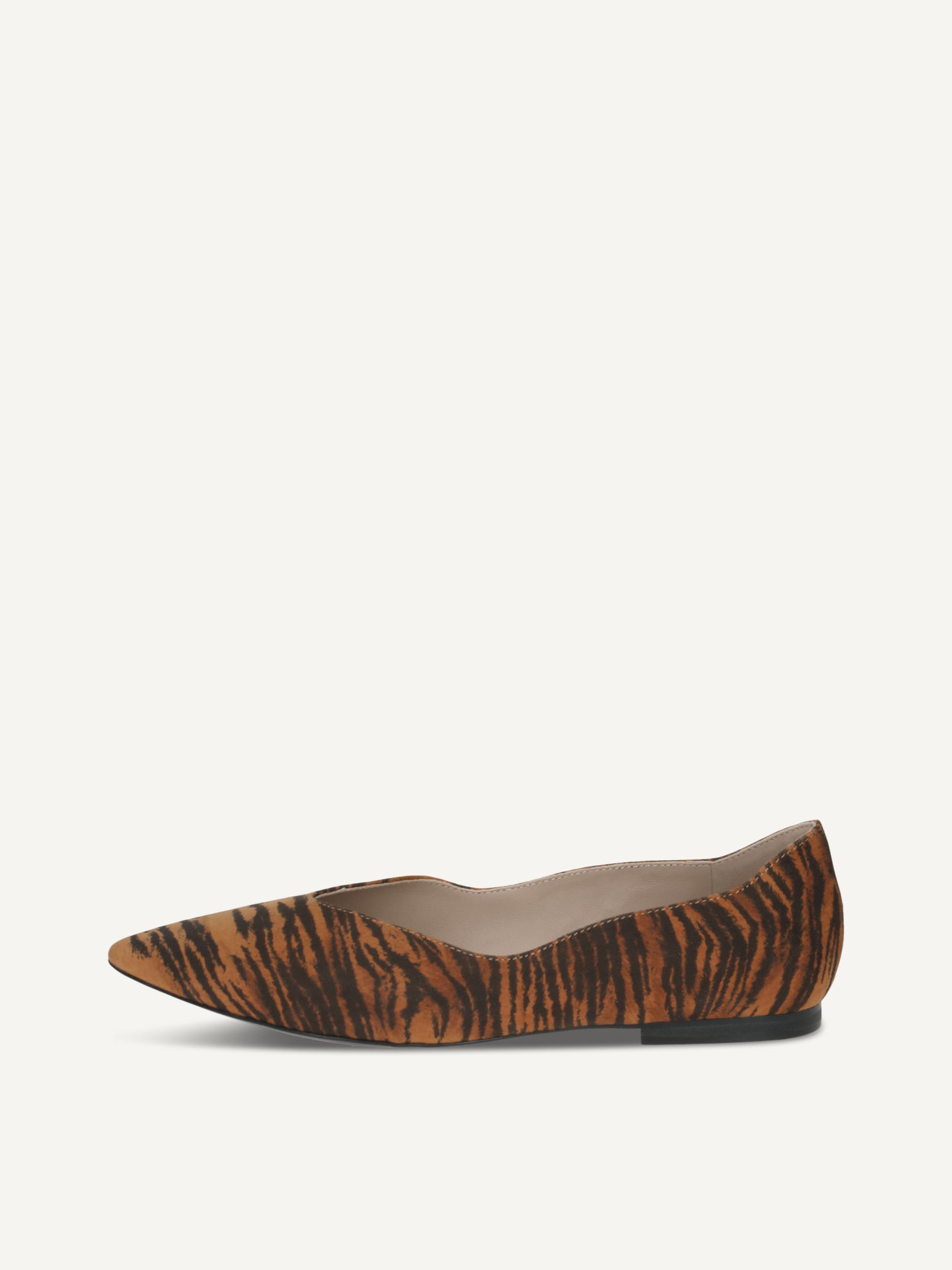 CAPRICE Ballerina, , made of Leather with Block heel, Size 38.5
