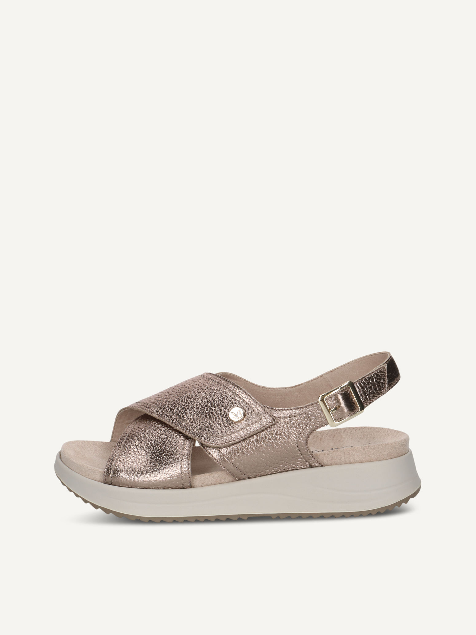 CAPRICE Sandal, , made of Leather without heel, Size 42