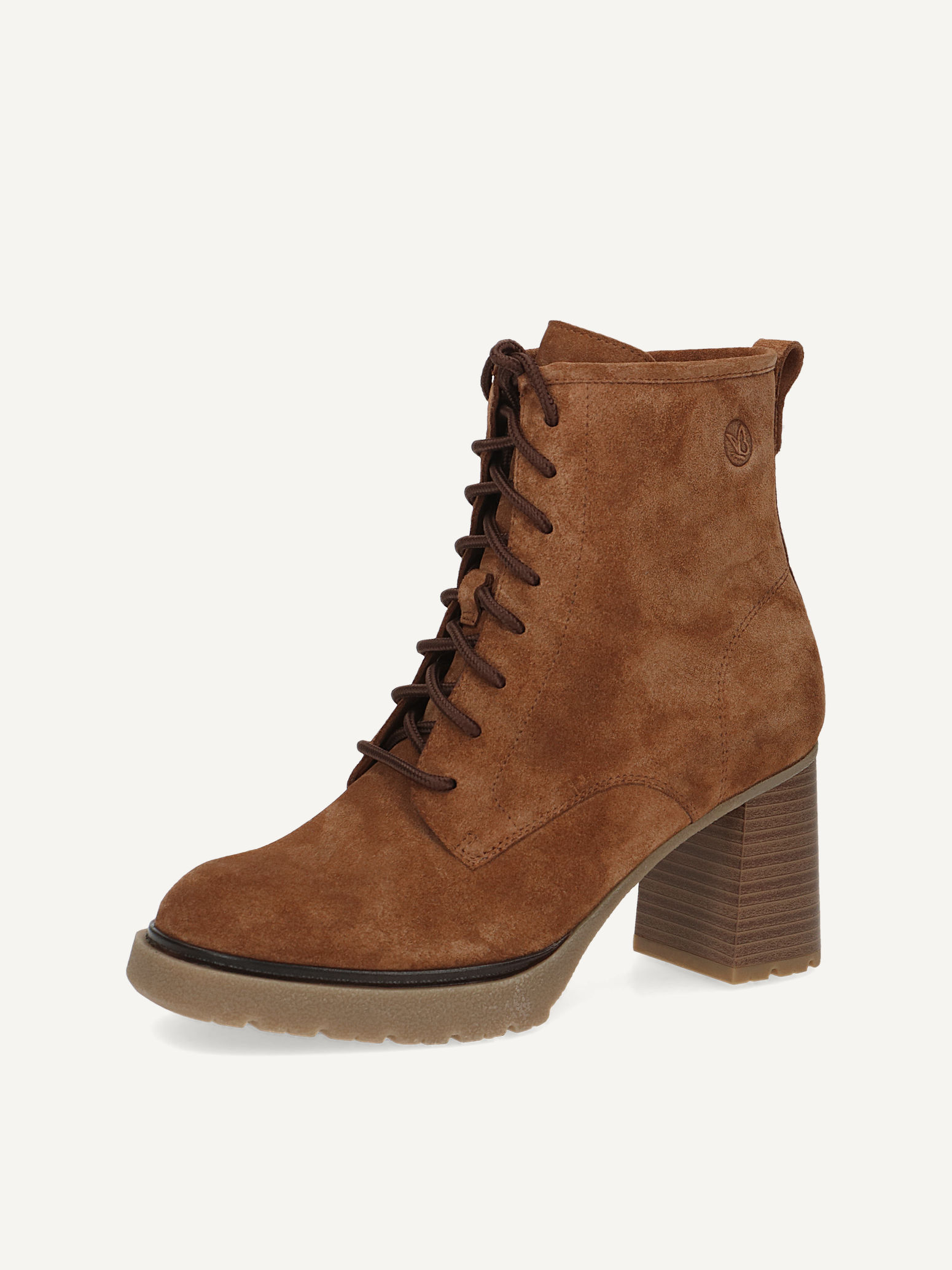 Lederstiefelette - braun Warmfutter