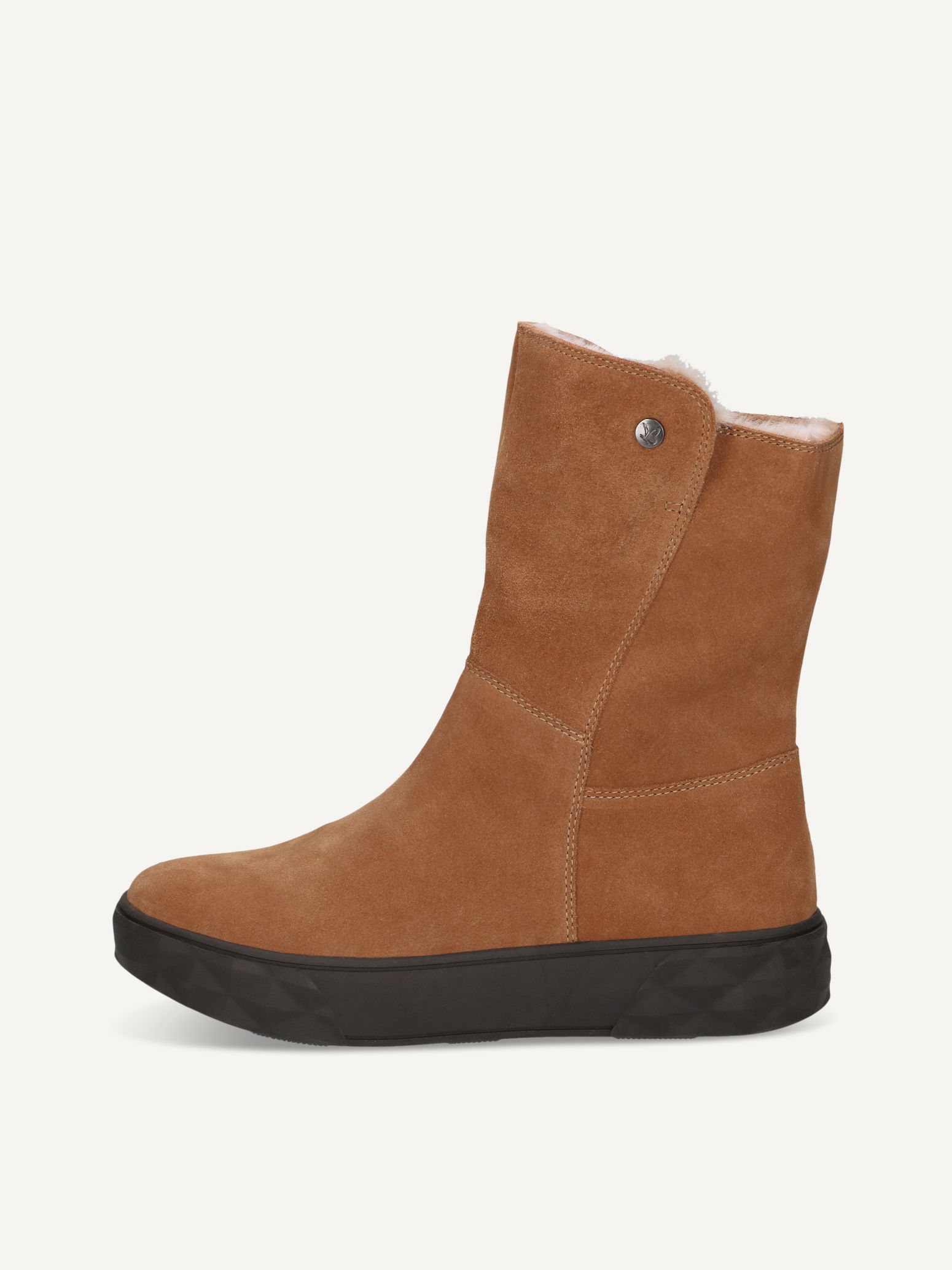 CAPRICE Bootie, , made of Leather with Plateau heel, Size 41