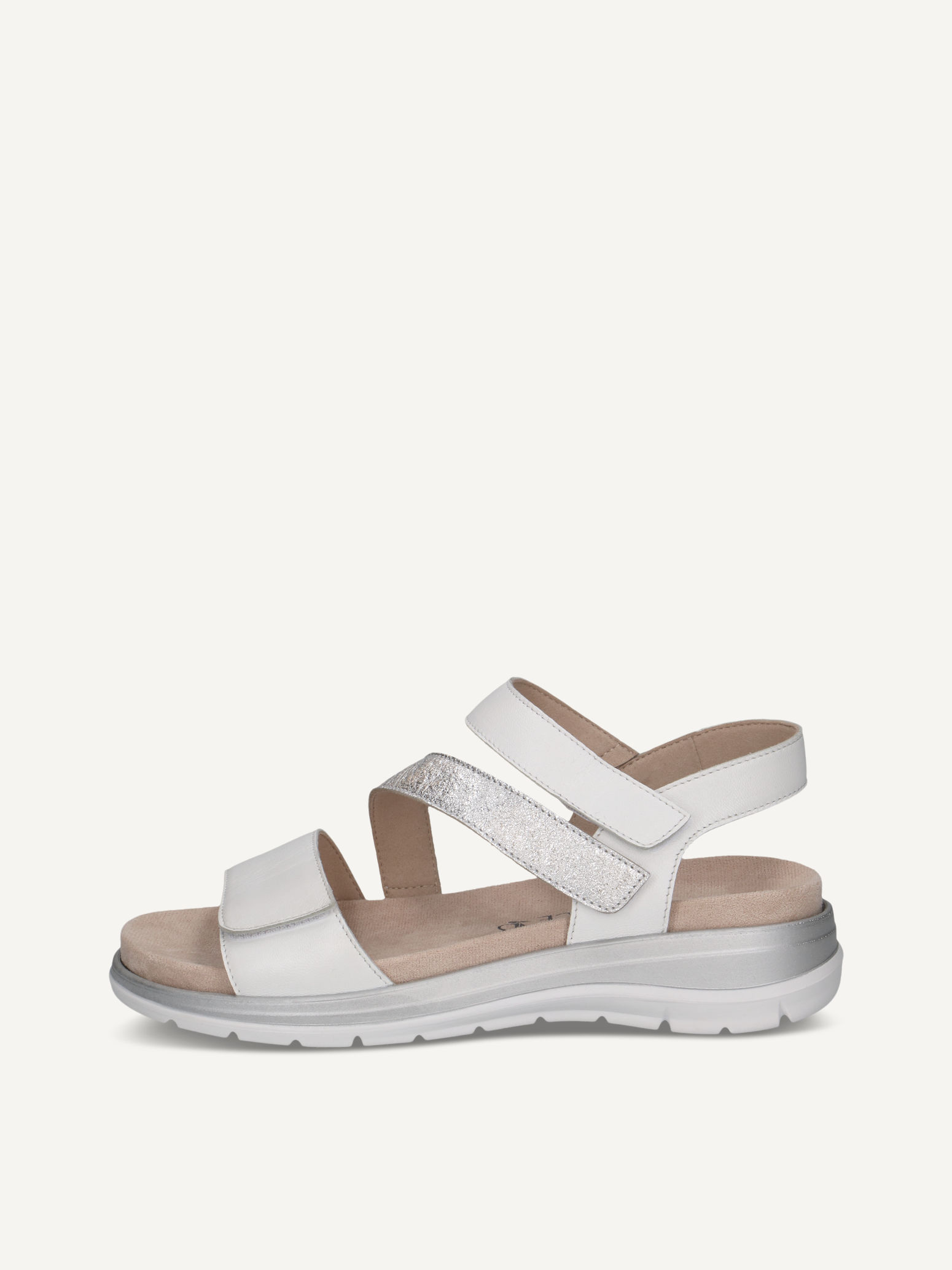 CAPRICE Sandal, , made of Leather without heel, Size 40