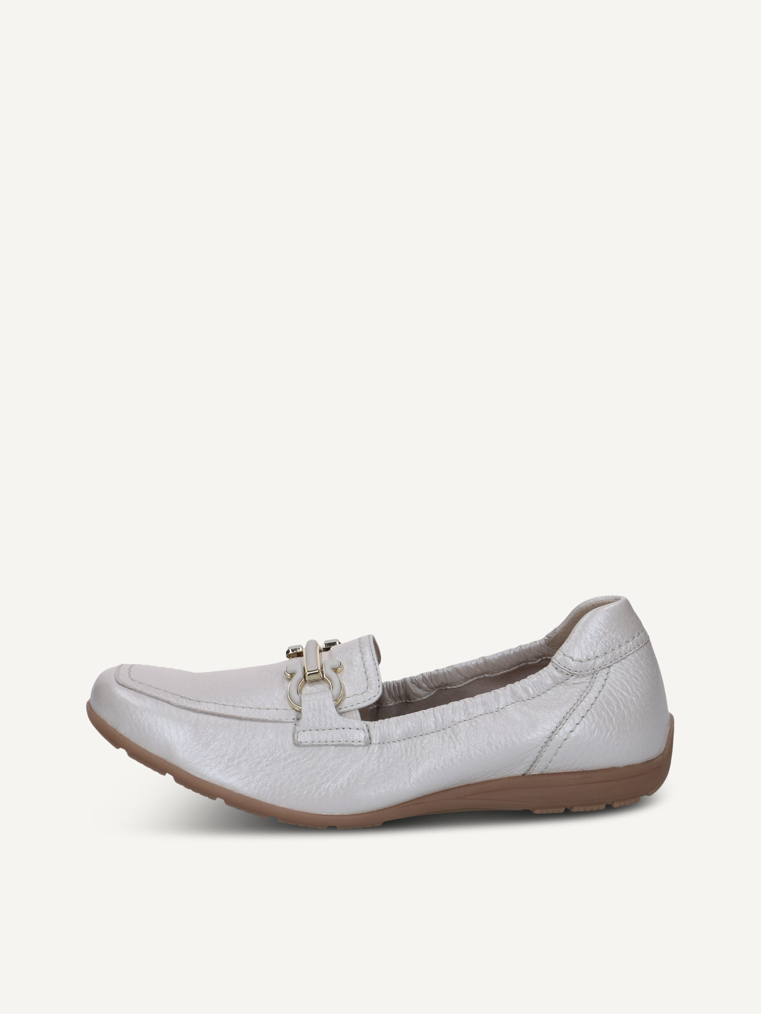 CAPRICE Slipper, white, made of Leather, Size 41