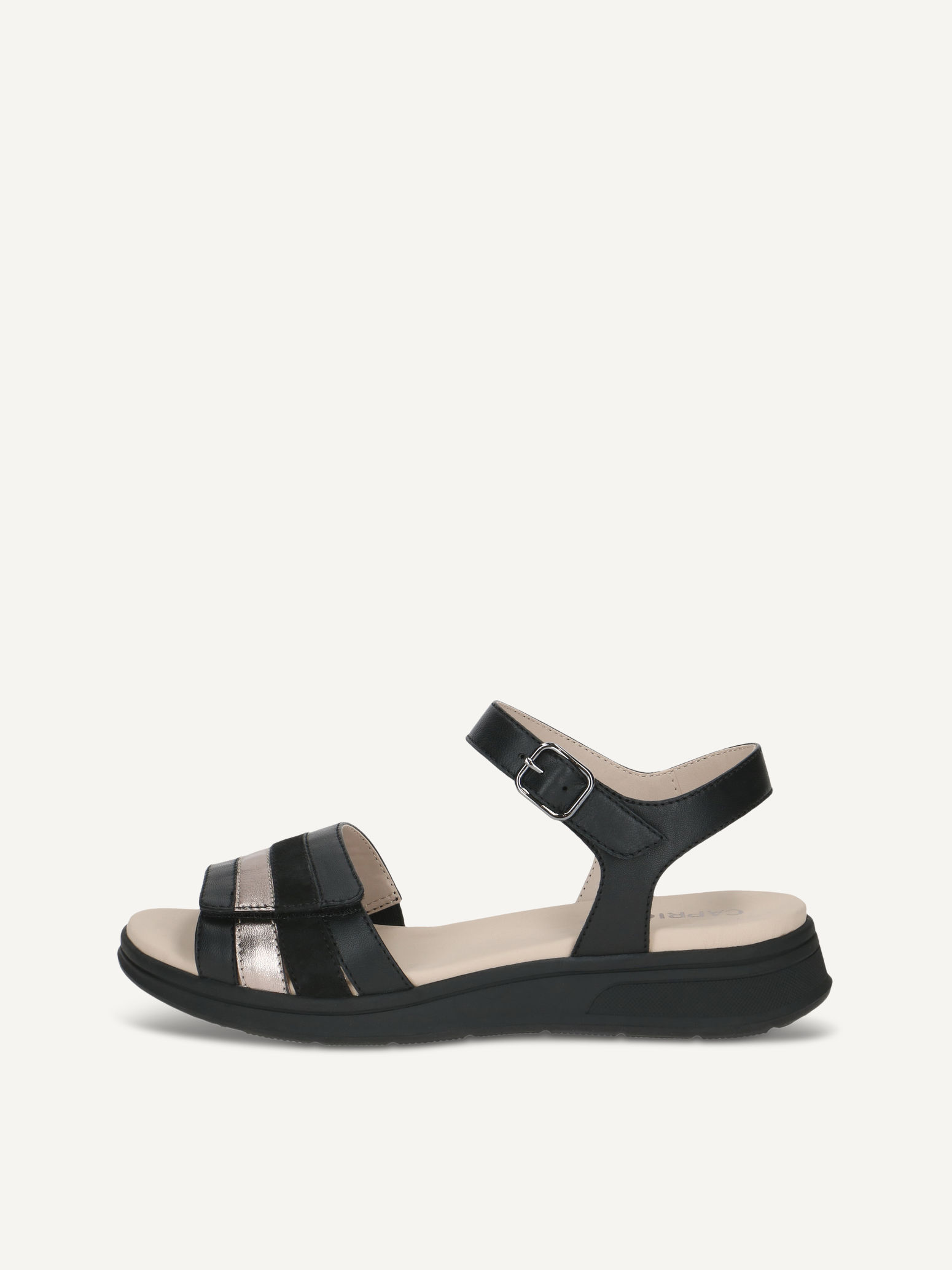 CAPRICE Sandal, , made of Leather without heel, Size 42