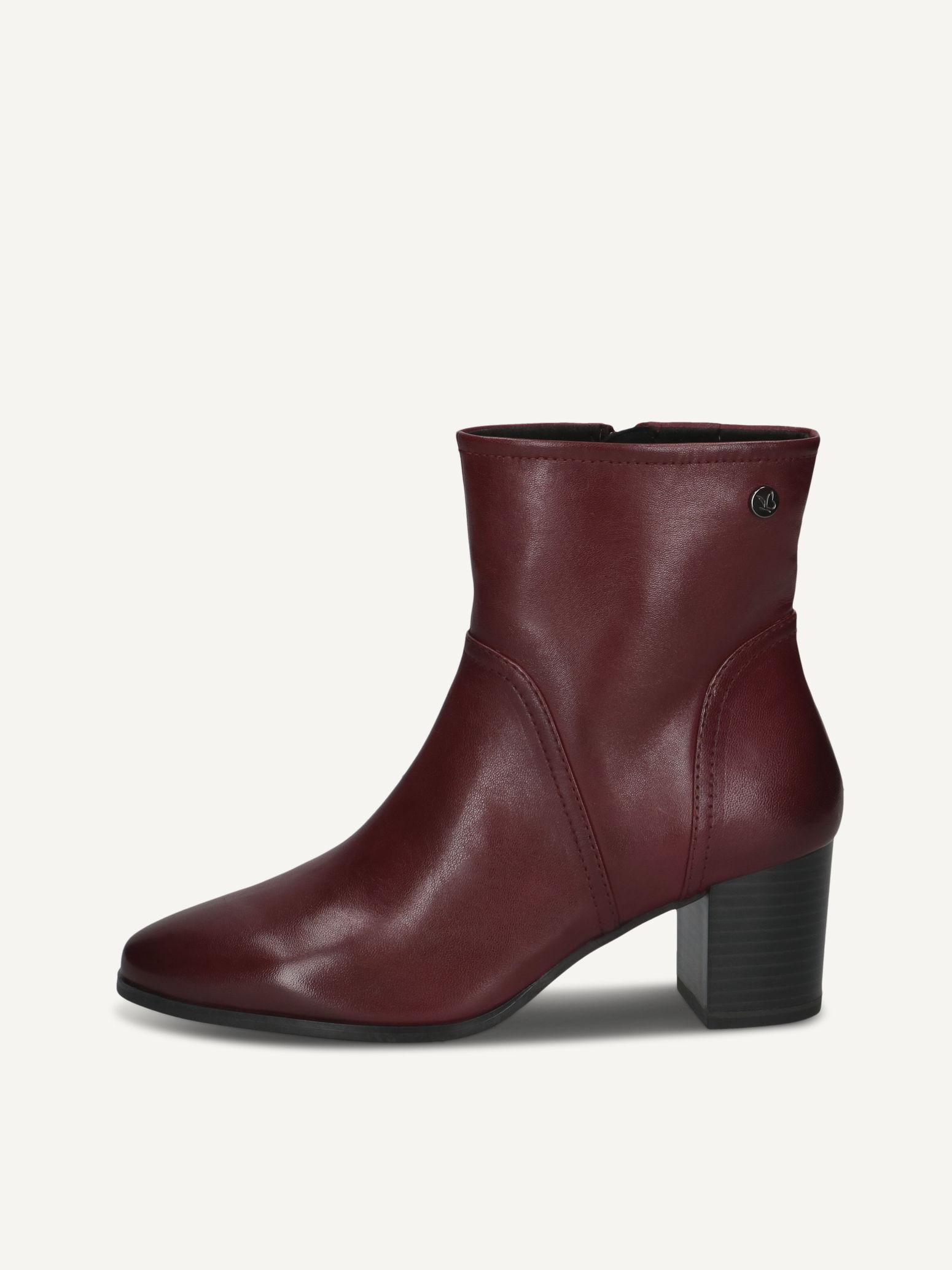 CAPRICE Bootie, , made of Leather with Block heel, Size 37.5