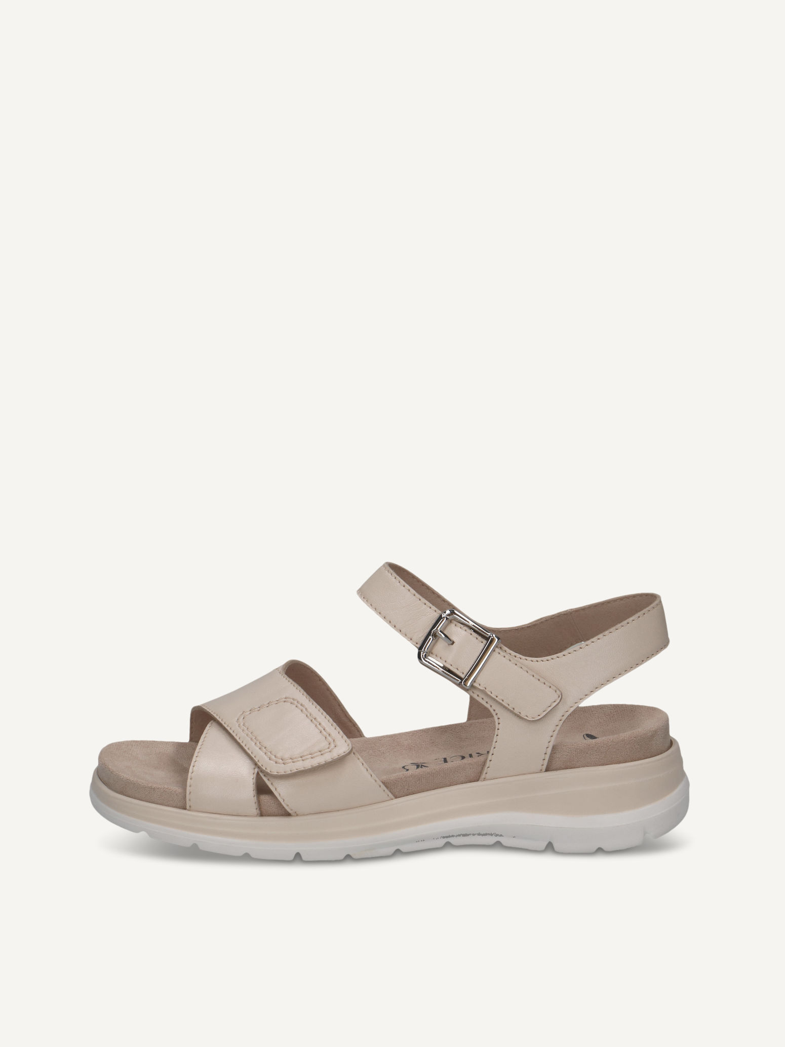 CAPRICE Sandal, , made of Leather without heel, Size 42