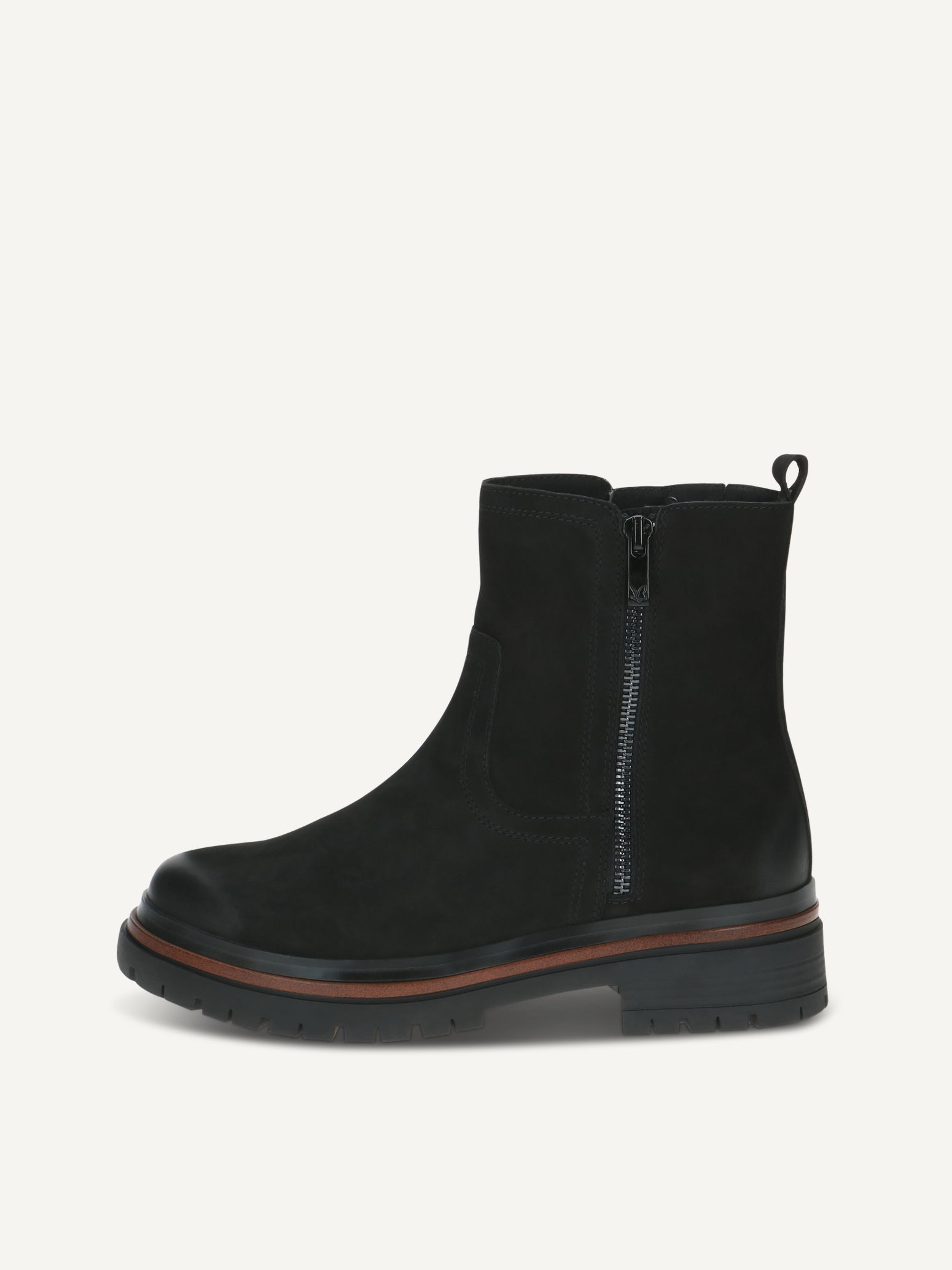 CAPRICE Bootie, , made of Leather without heel, Size 39