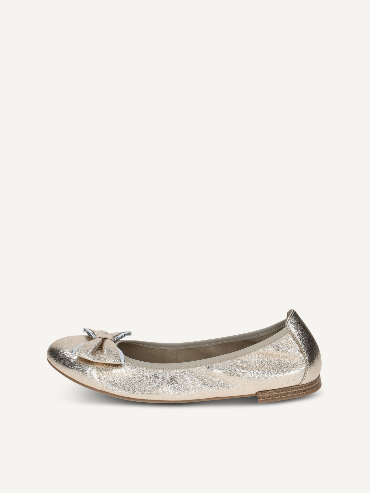 CAPRICE Ballerina, , made of Leather with Block heel, Size 36