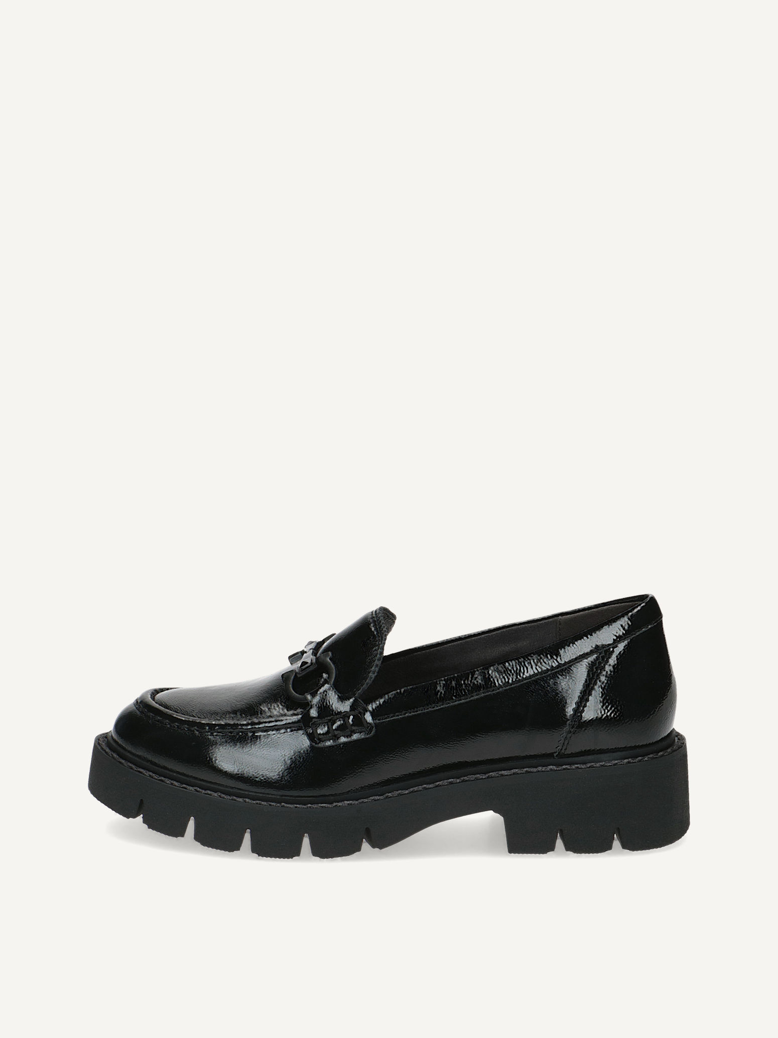 CAPRICE Slipper, black, made of Leather with Block heel, Size 36
