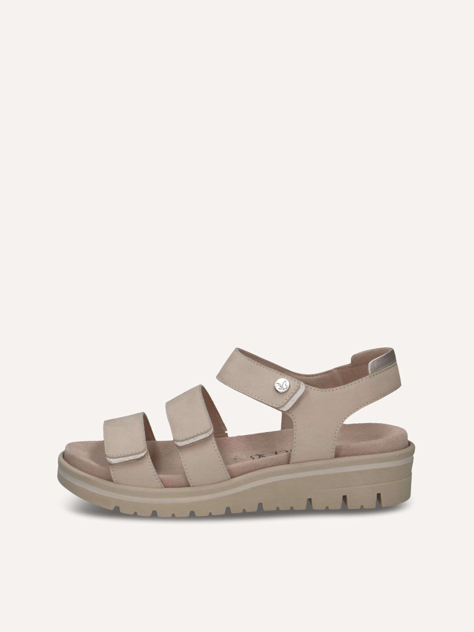 CAPRICE Sandal, , made of Leather with Wedge heel, Size 39