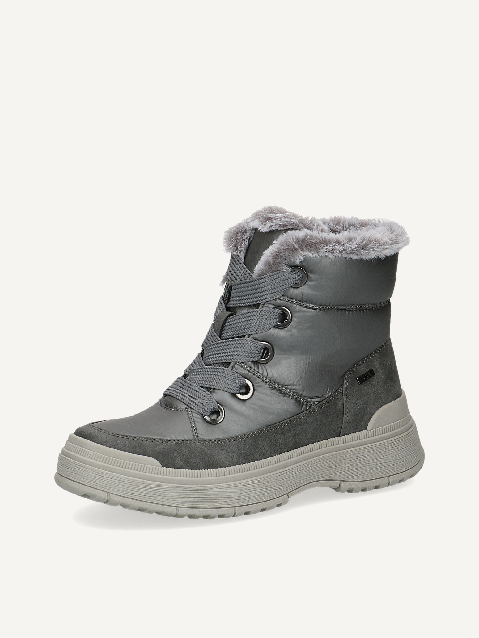Stiefelette - grau Warmfutter