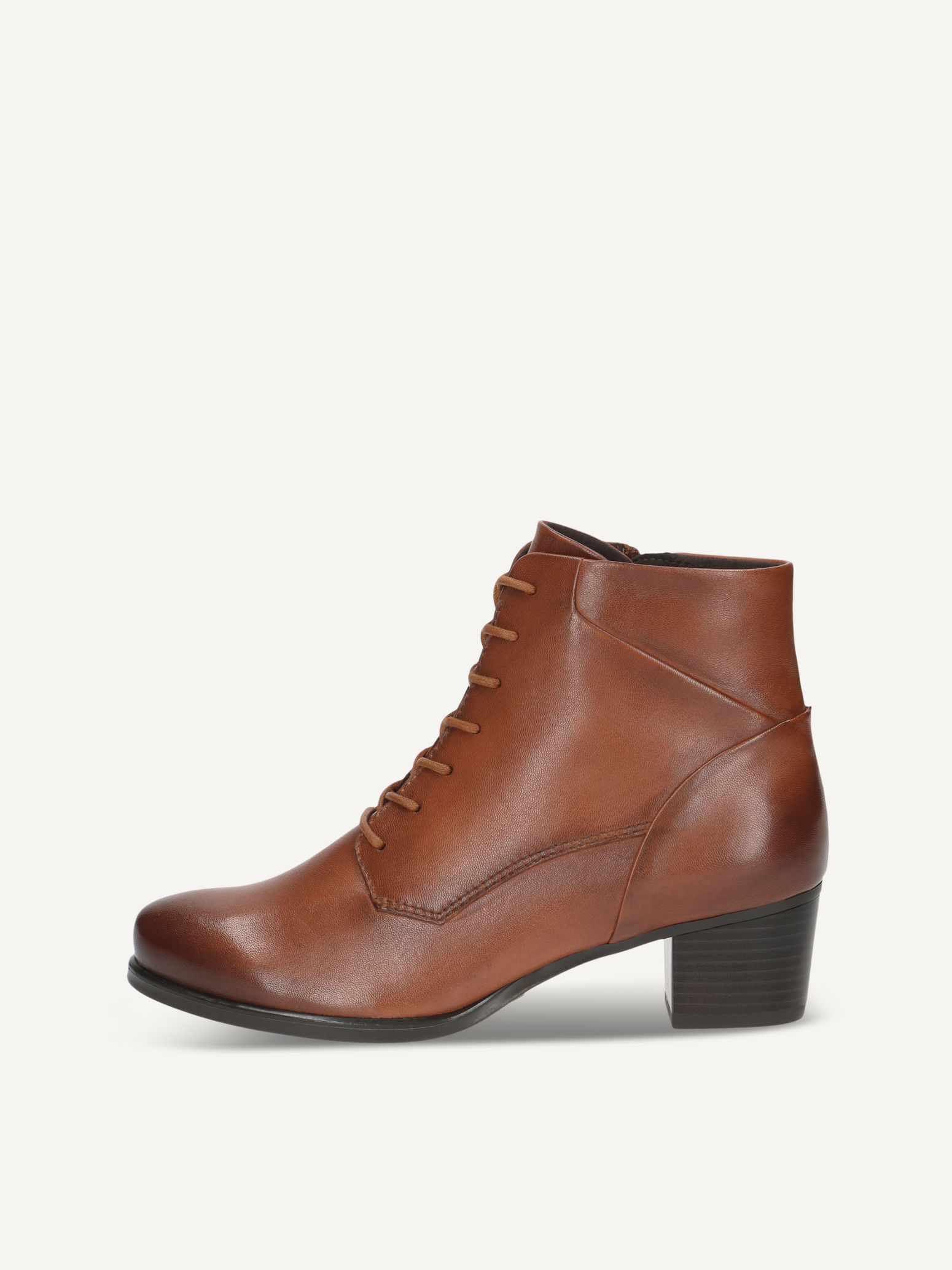 CAPRICE Bootie, , made of Leather with Block heel, Size 38