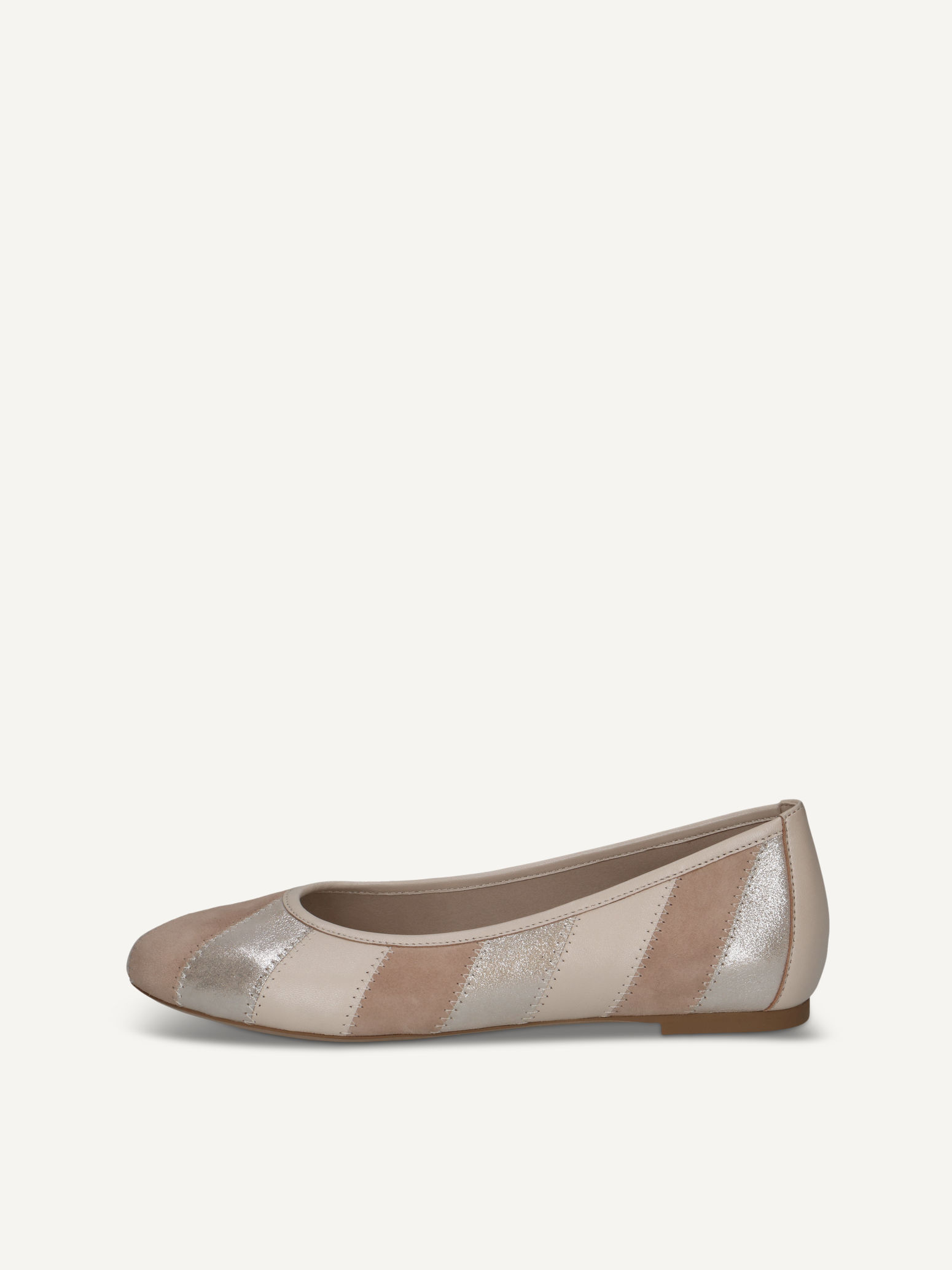 CAPRICE Ballerina, , made of Leather with Block heel, Size 38