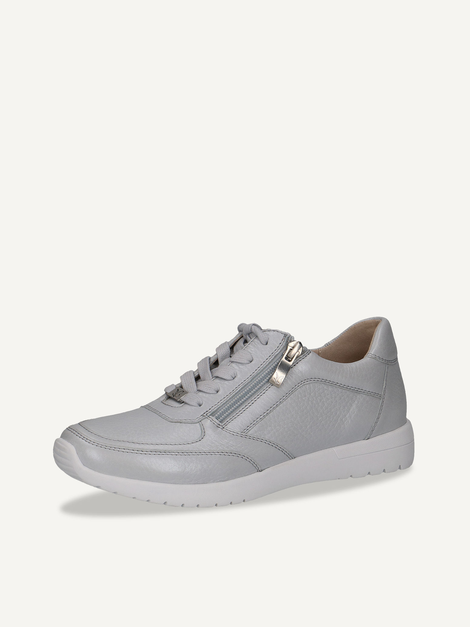 Ledersneaker - blau