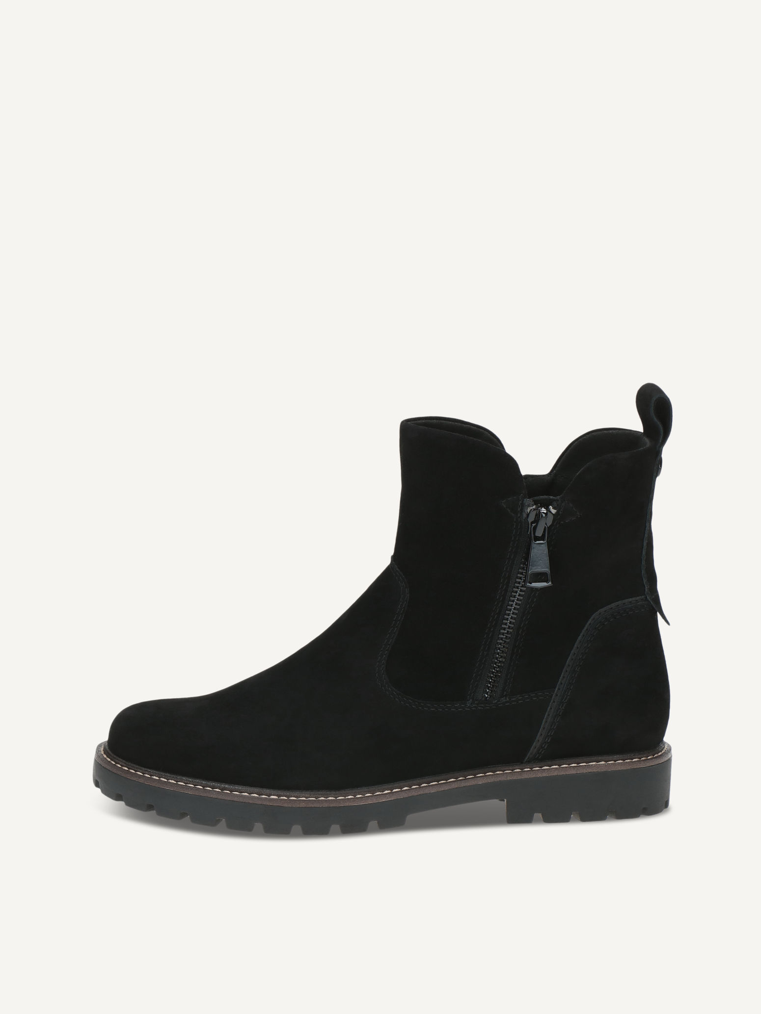 CAPRICE Bootie, , made of Leather without heel, Size 38