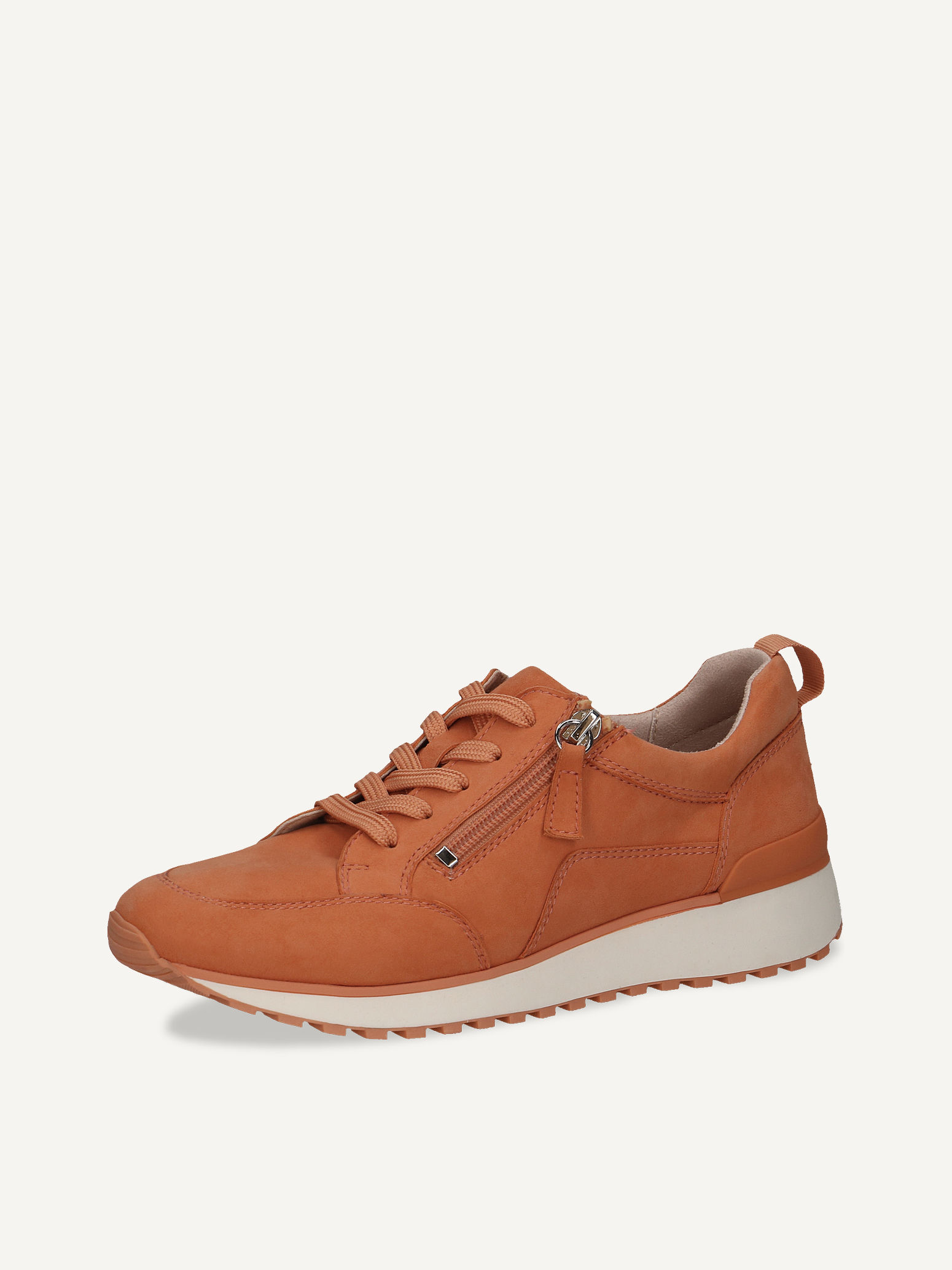 Ledersneaker - orange