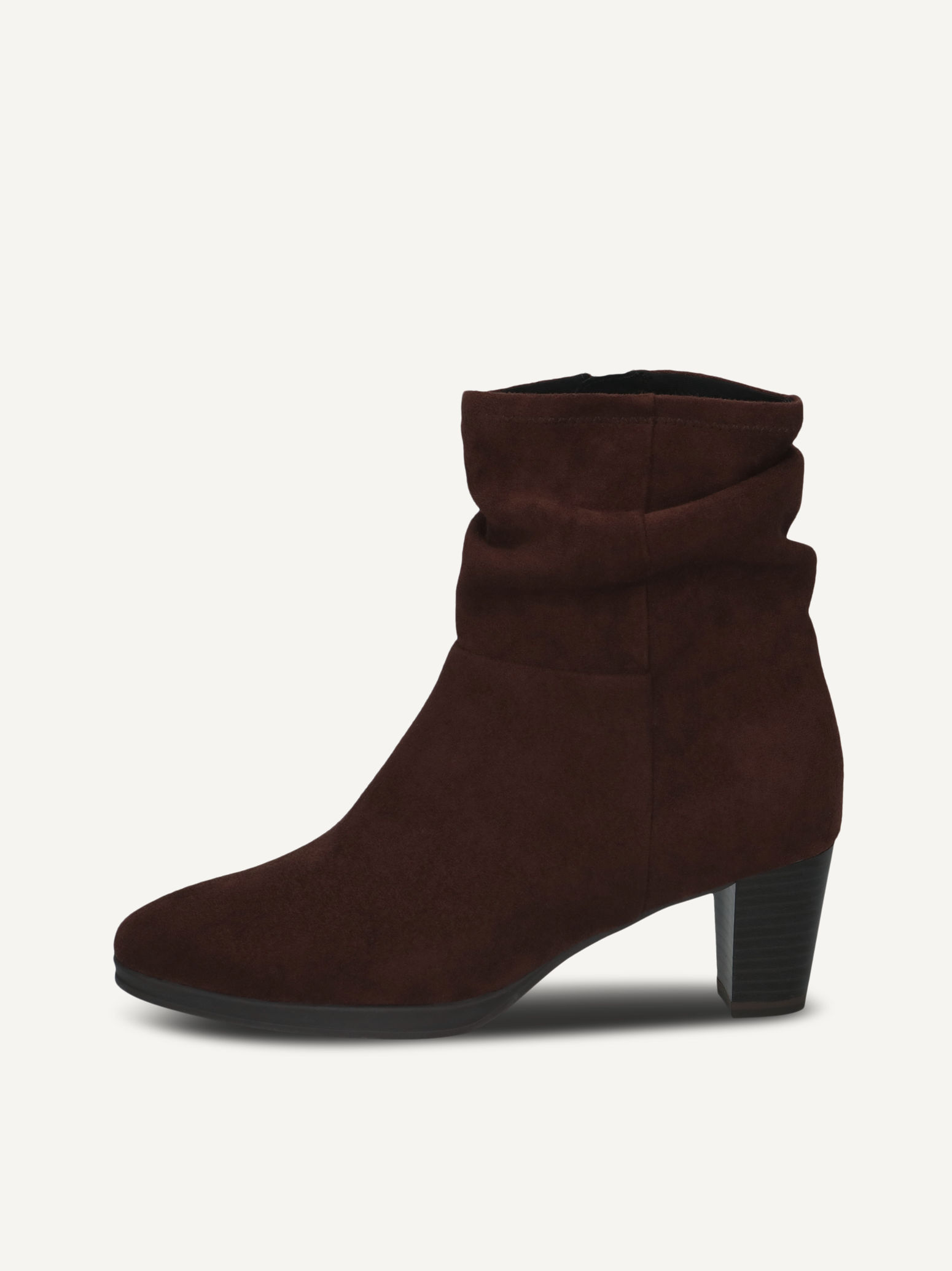 CAPRICE Bootie, , made of Textiles with Block heel, Size 38.5