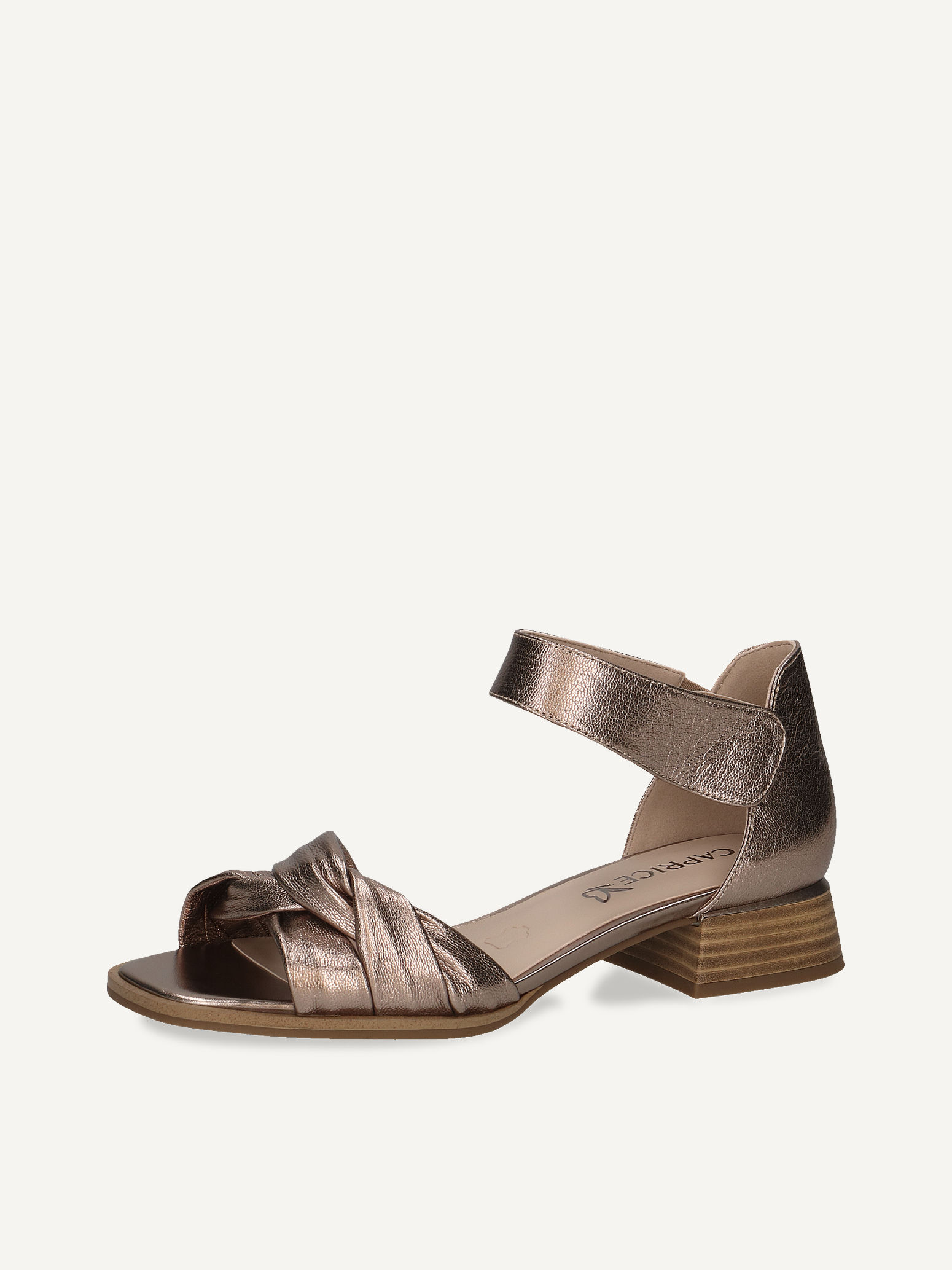 Ledersandalette - braun