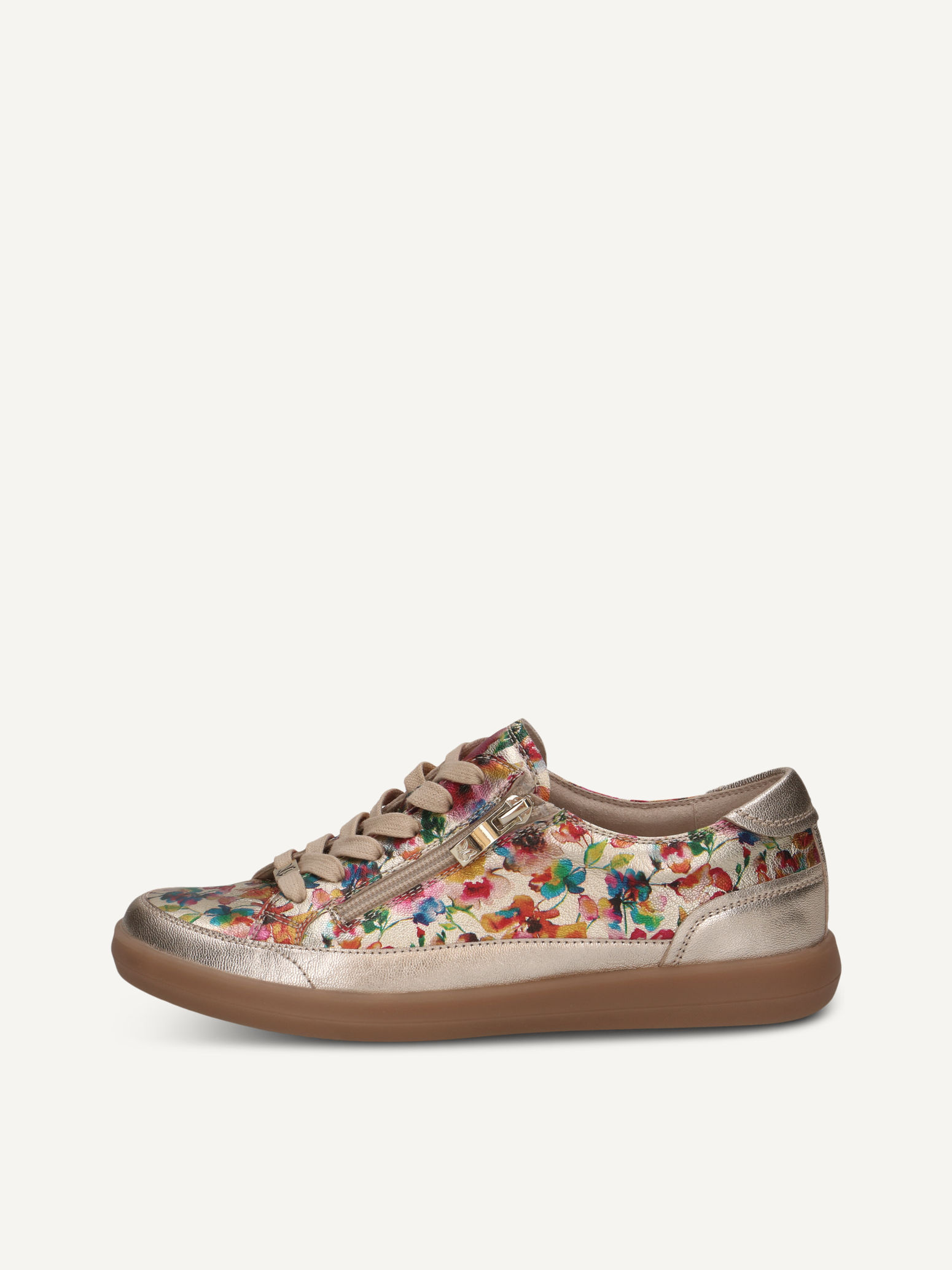 CAPRICE Sneaker, metallic, made of Leather, Size 41