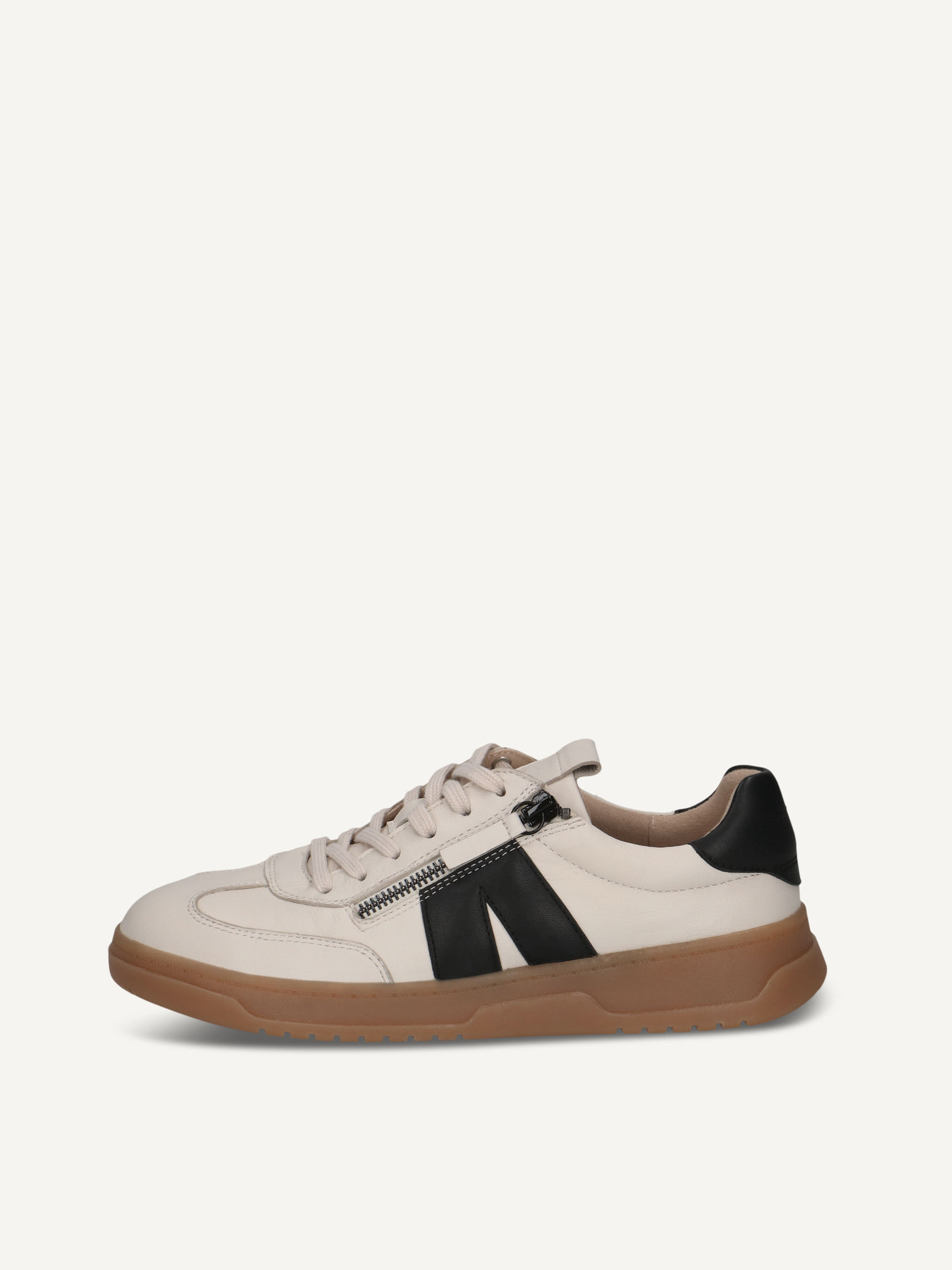 CAPRICE Sneaker, weiß, aus Leder , Gr. 36