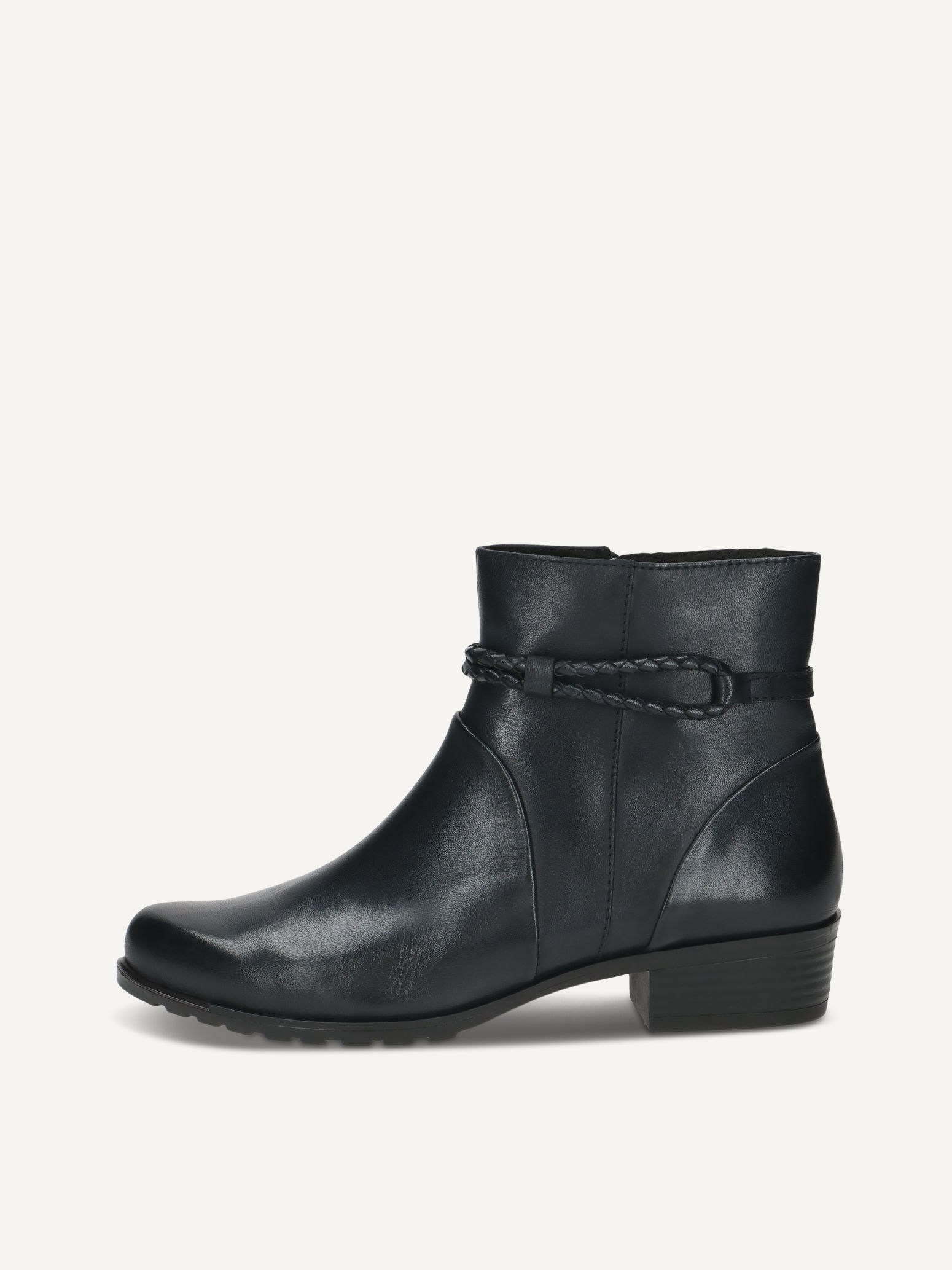 CAPRICE Bootie, , made of Leather with Block heel, Size 39