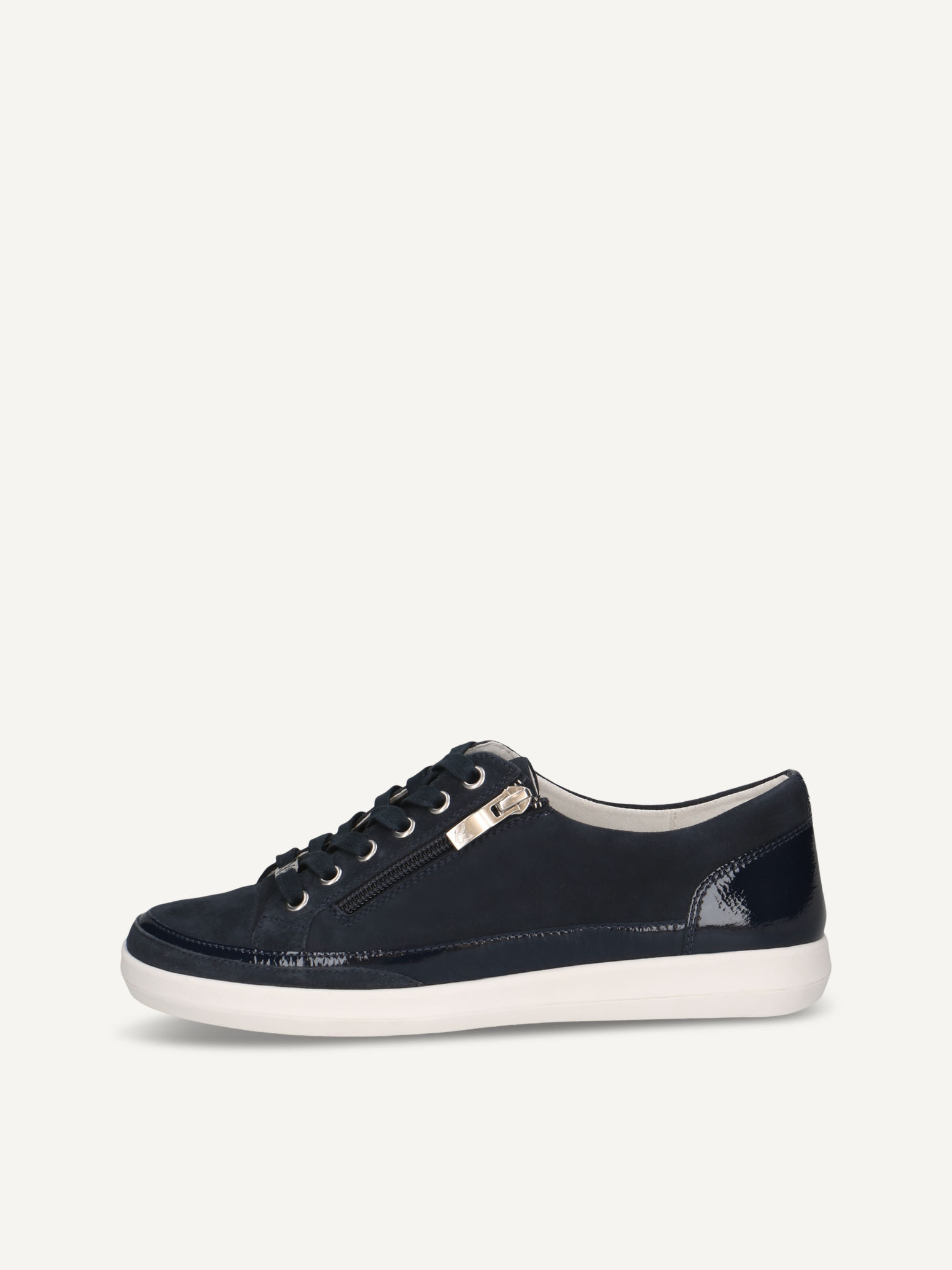 CAPRICE Sneaker, blau, aus Leder , Gr. 38.5