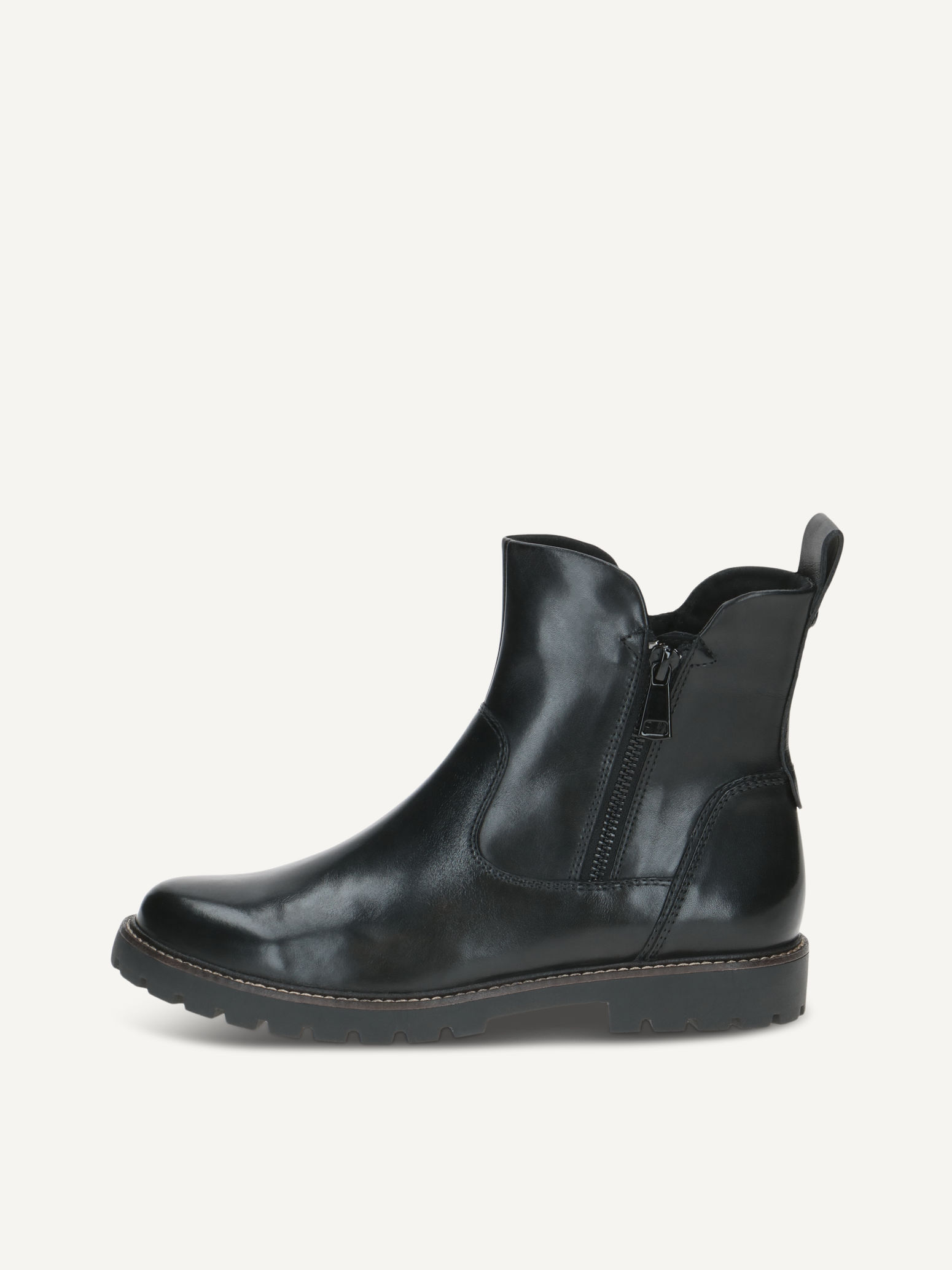 CAPRICE Bootie, , made of Leather without heel, Size 42