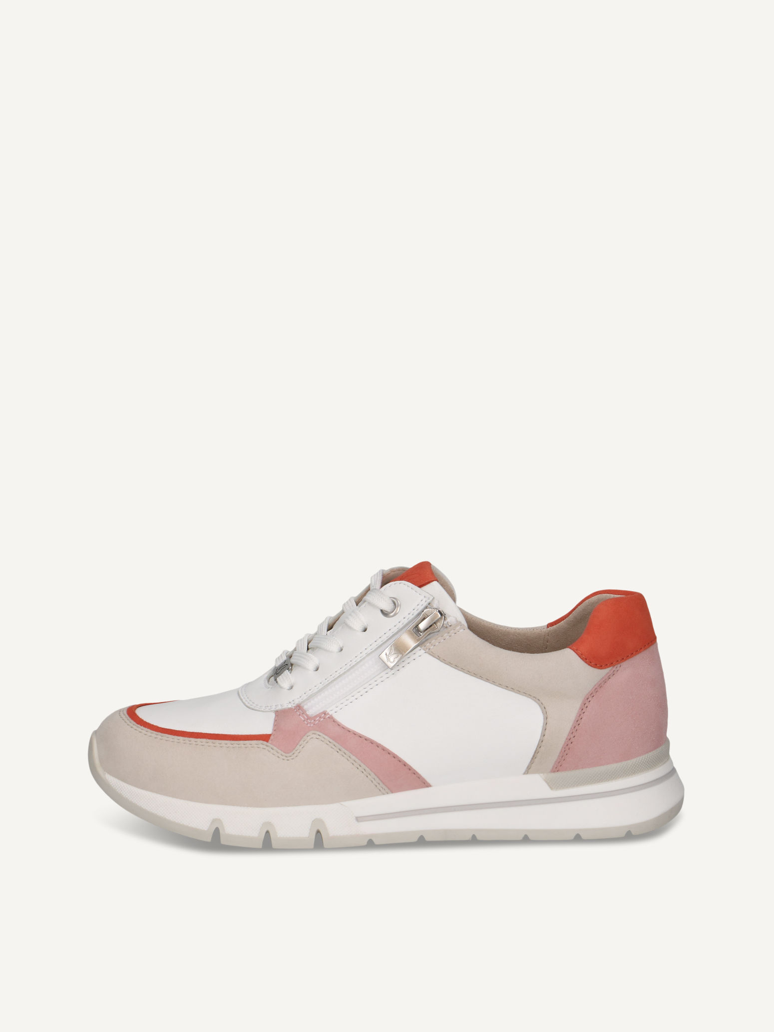 CAPRICE Sneaker, weiß, aus Leder , Gr. 38