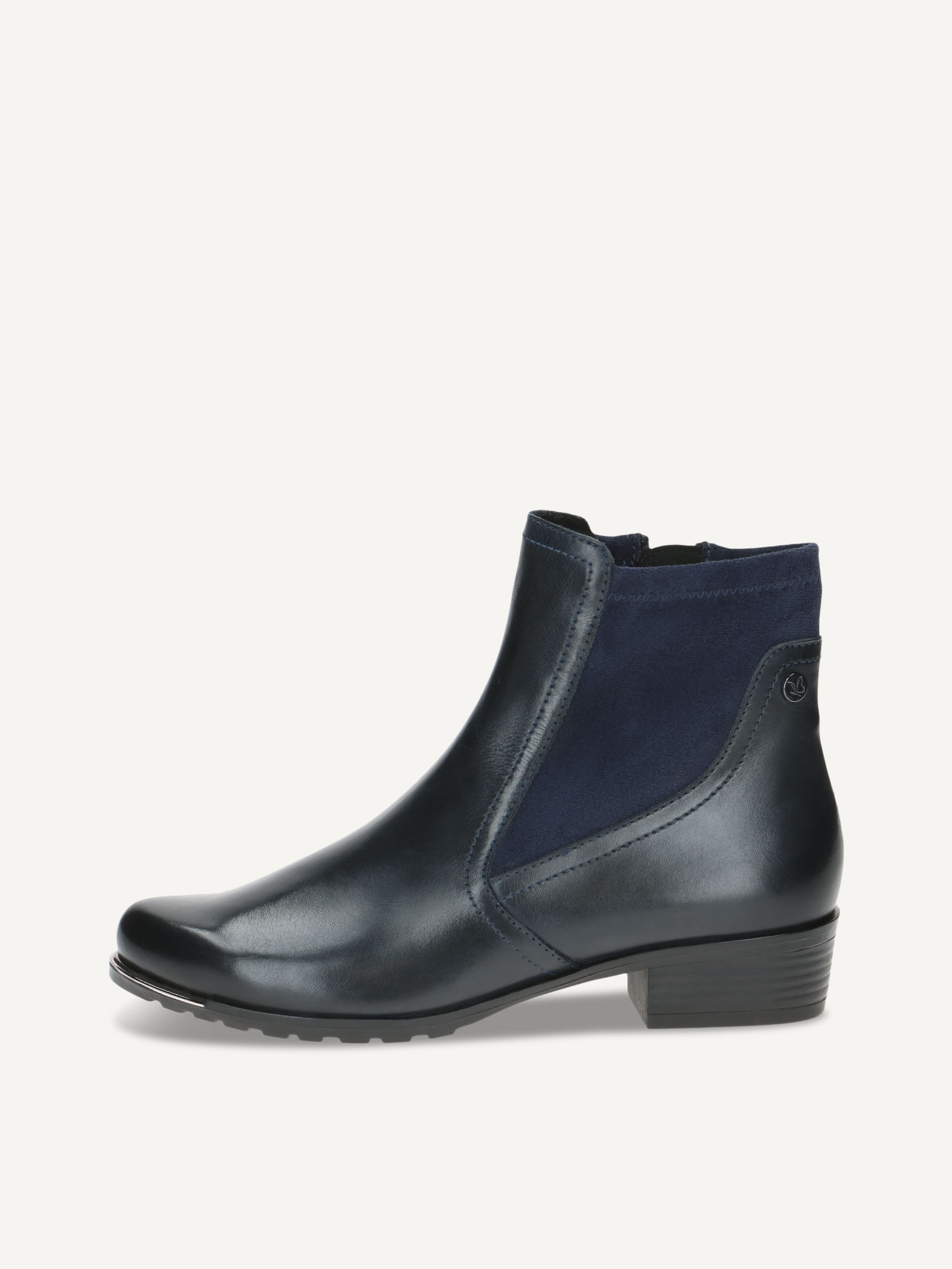 CAPRICE Bootie, , made of Leather and synthetic with Block heel, Size 36
