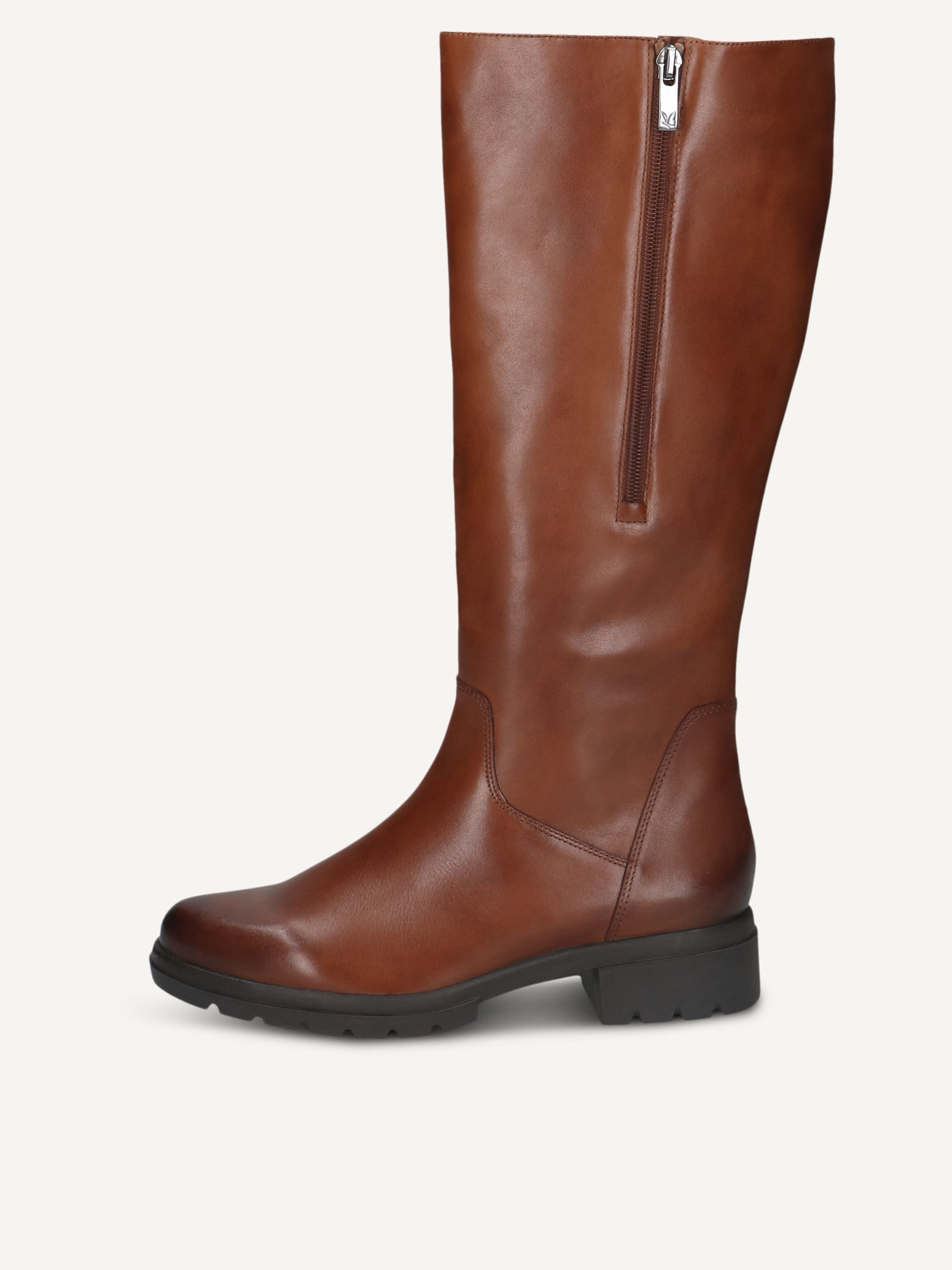 CAPRICE Bottes marron en Cuir avec Talon bloc P385 160$
