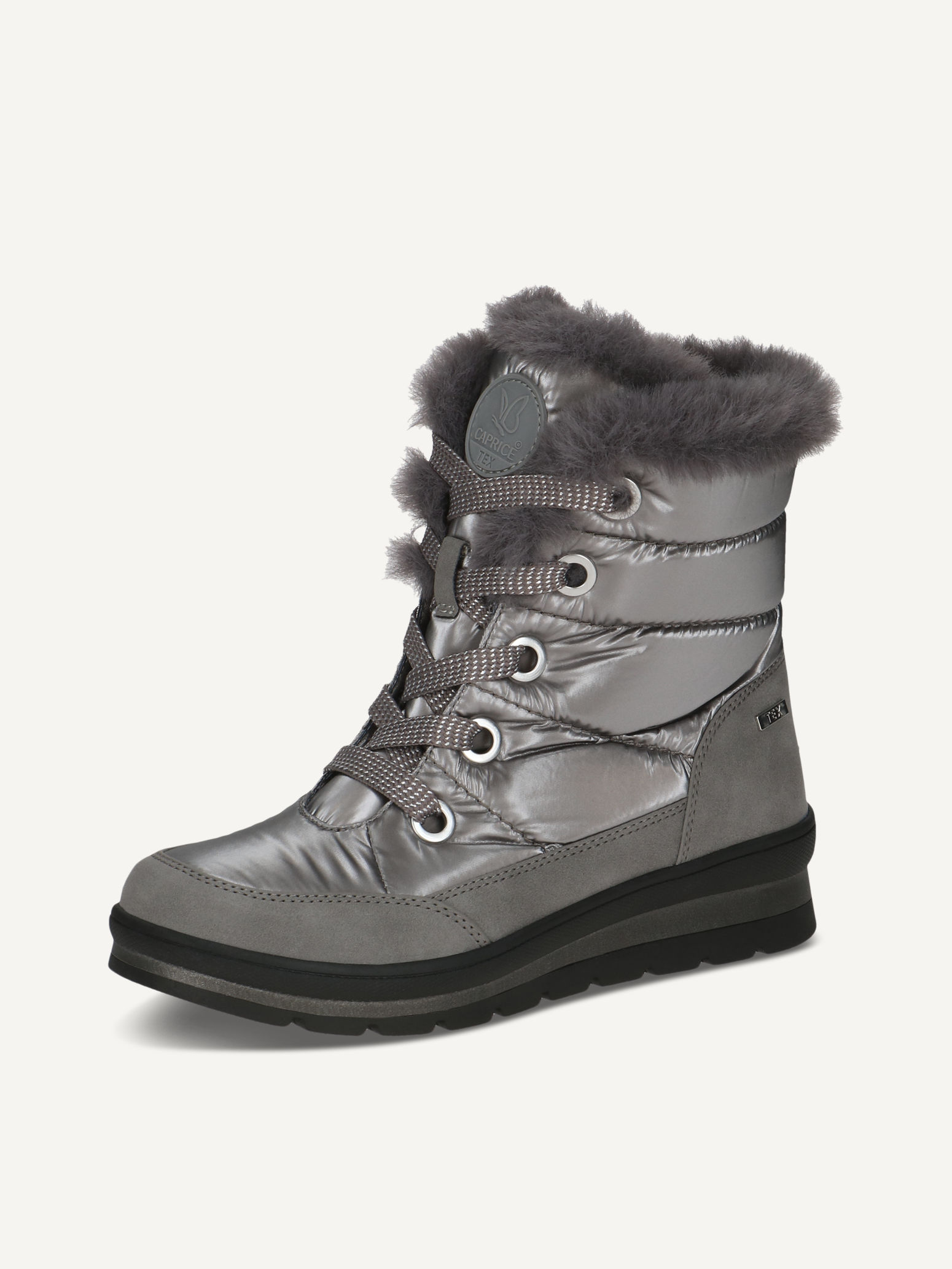 Stiefelette - beige Warmfutter