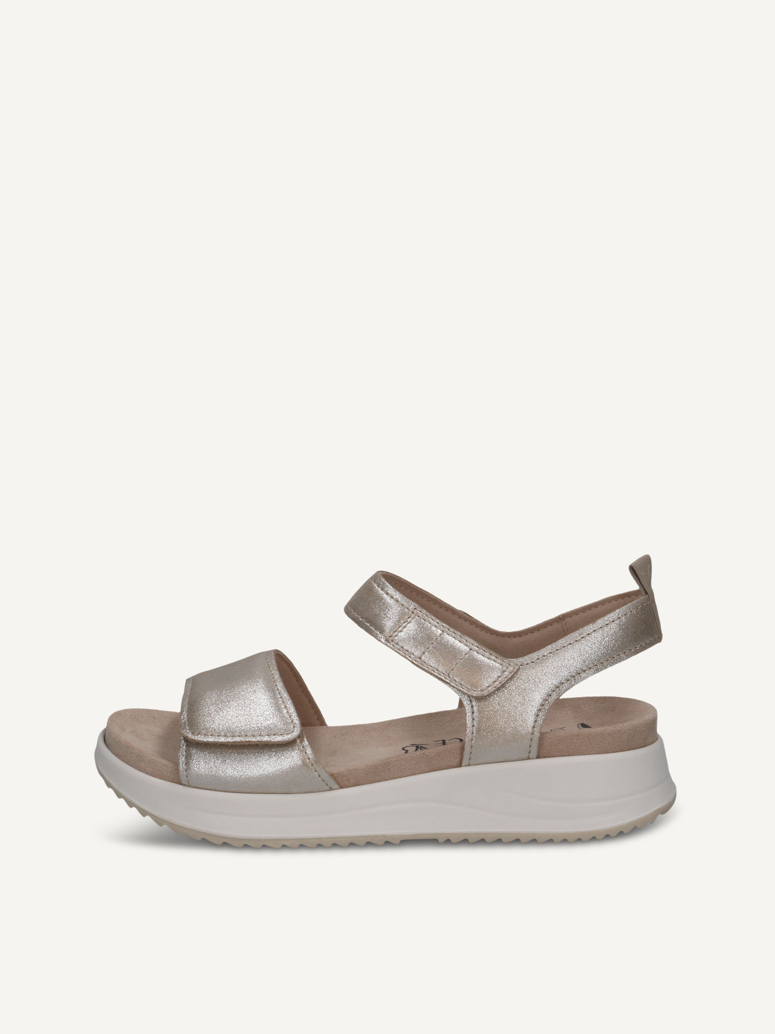 CAPRICE Sandal, , made of Leather without heel, Size 37
